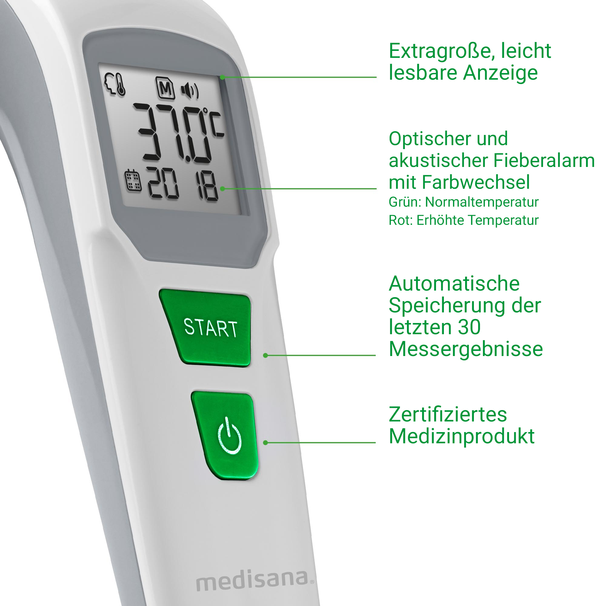 TM 760 | Infrarot-Multifunktionsthermometer