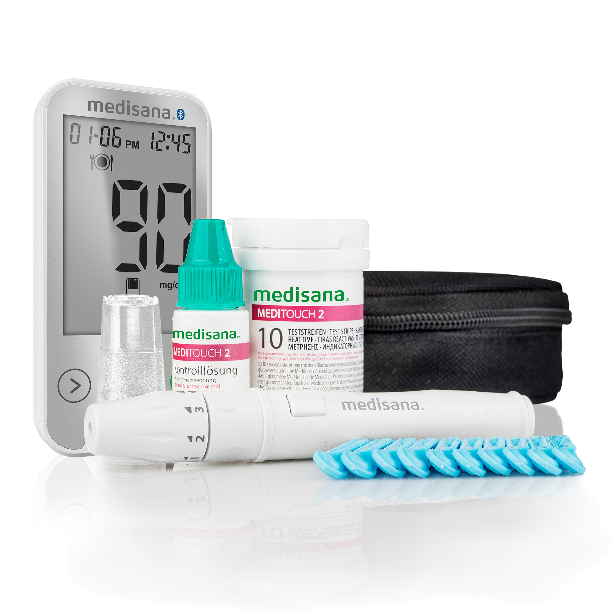 MediTouch 2 Connect Dual | Blood Glucose Meter