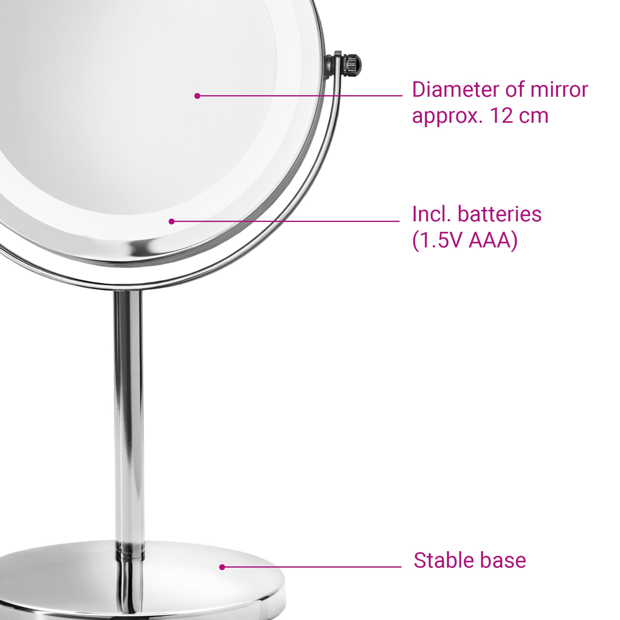 CM 840 | 2-in-1 Makeup Mirror