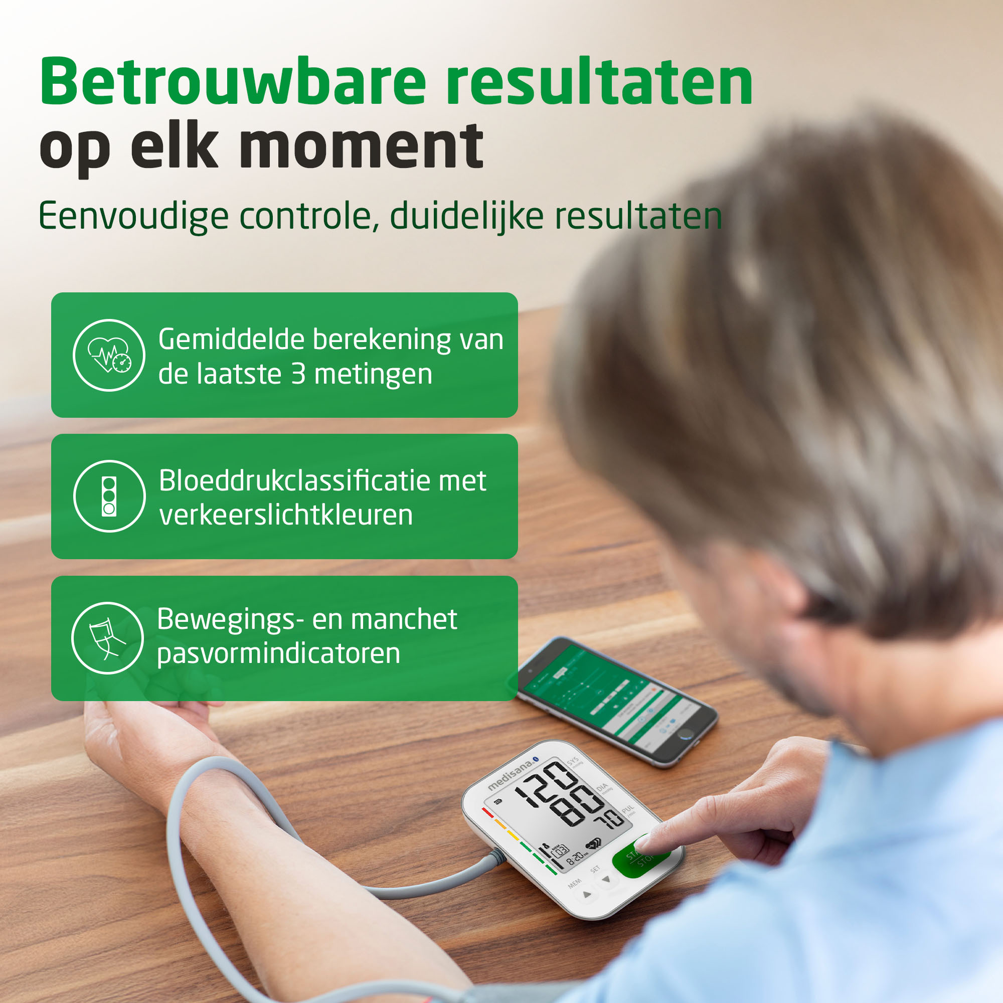 medisana BU 572 connect Oberarm-Blutdruckmessgerät