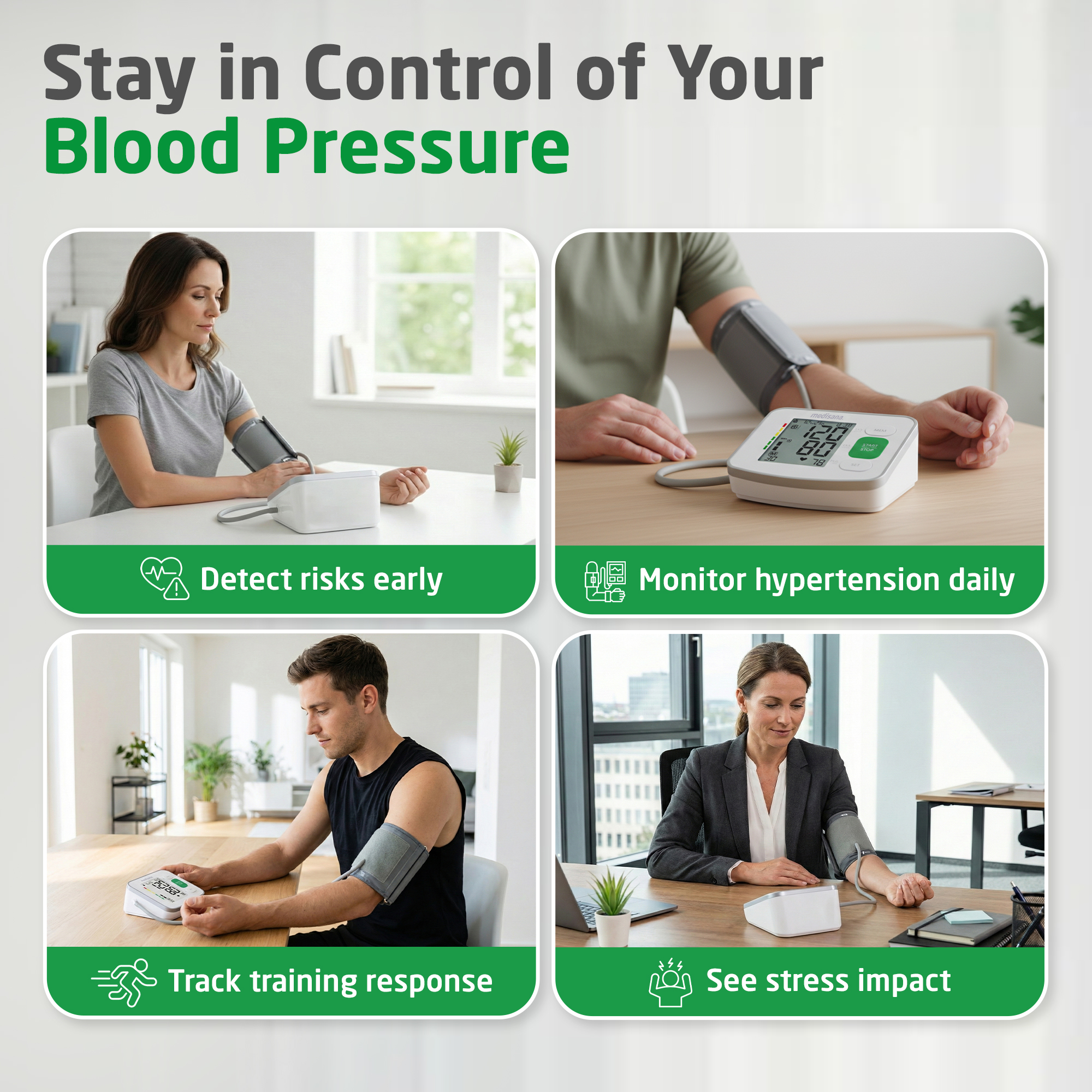 pleaseBU A57 | Upper-arm blood pressure monitor