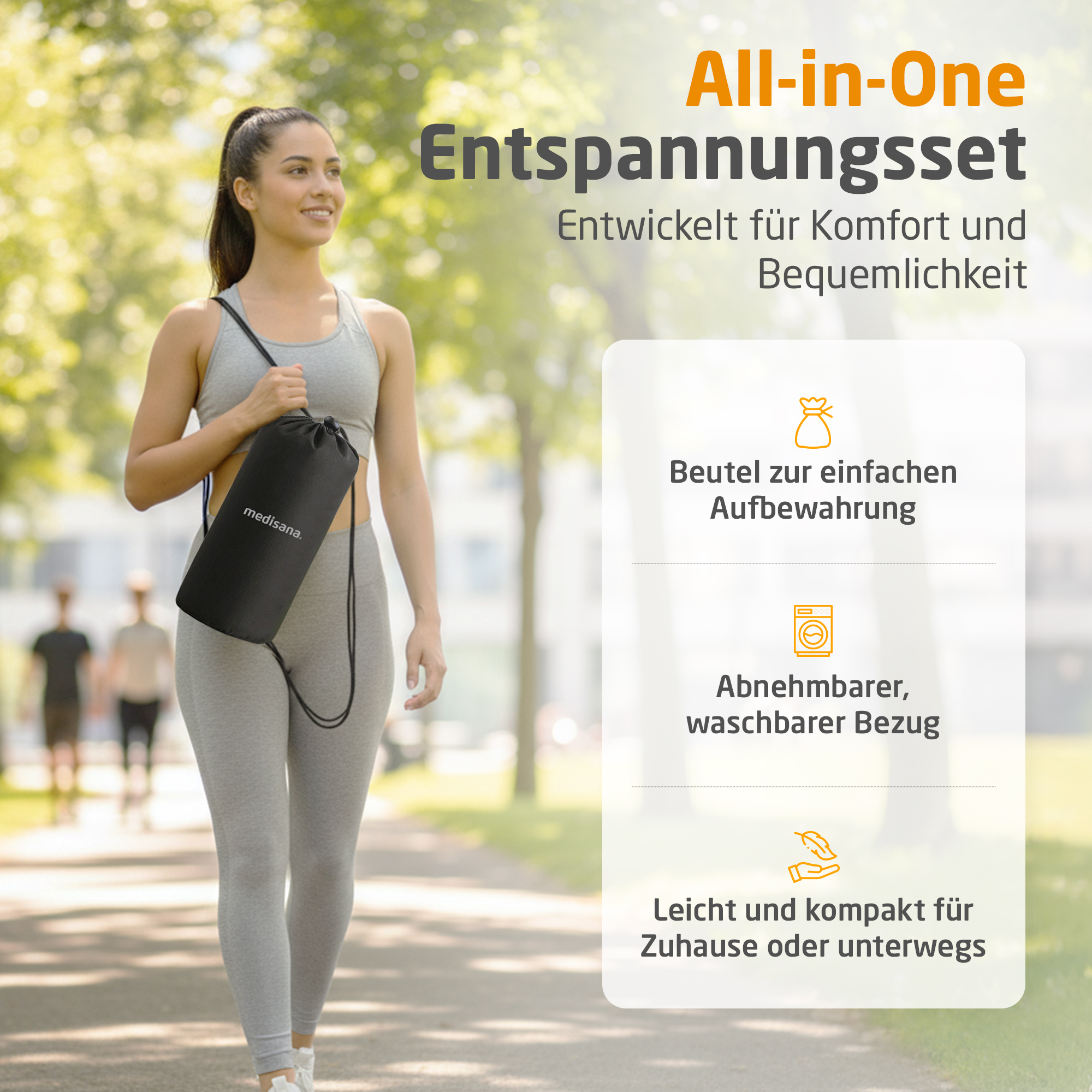 MM 100 | Akupressurmatte mit Wärme