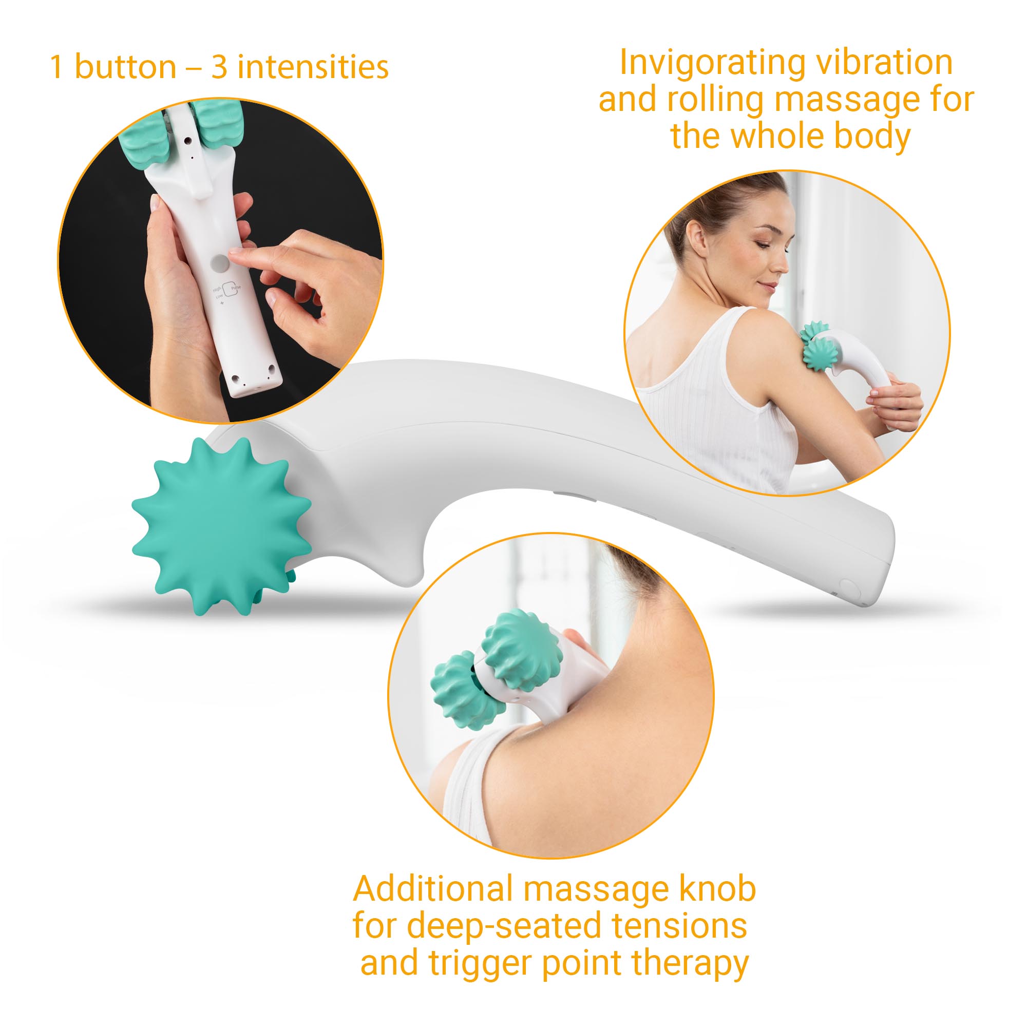 HM 630 | Hand massager with rollers