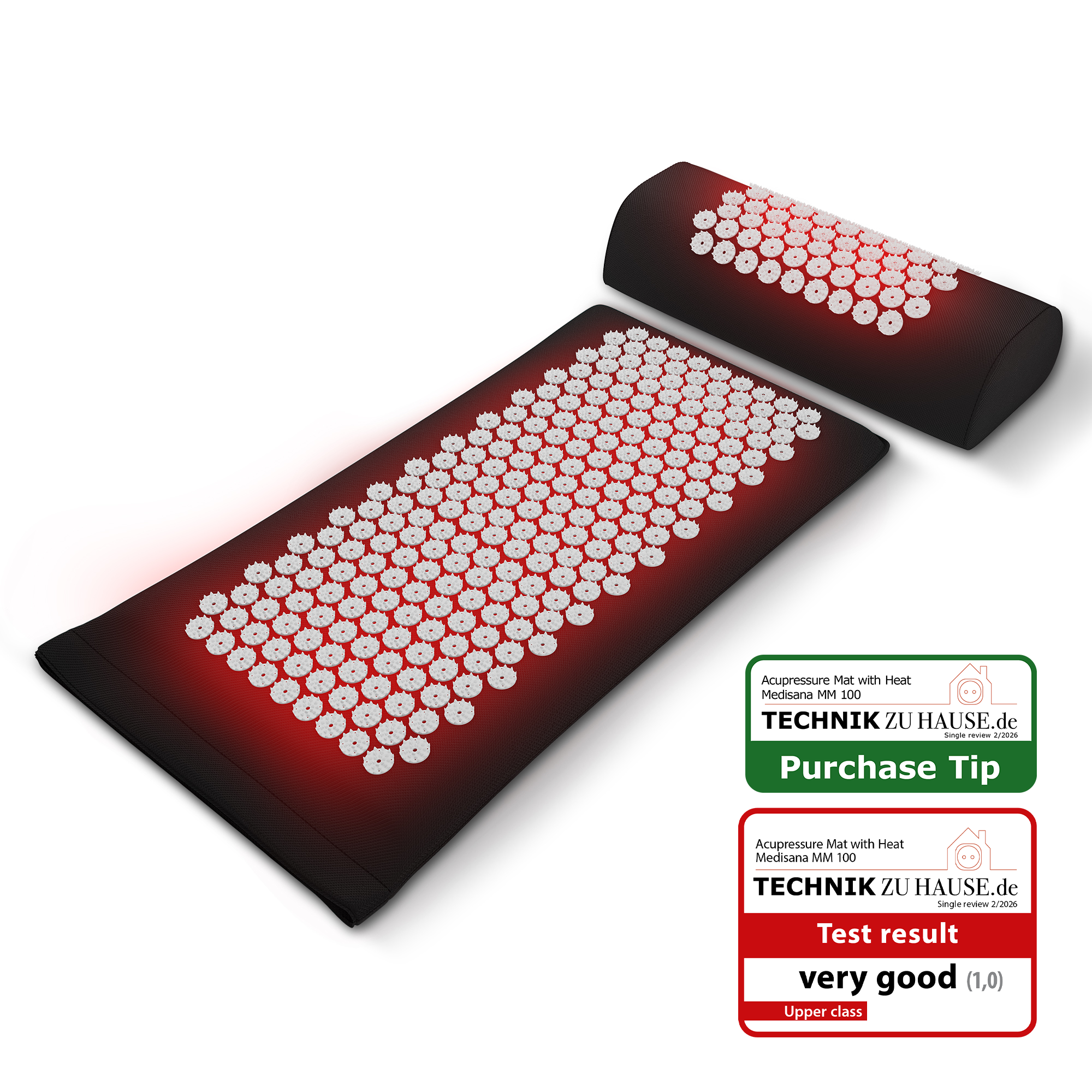 MM 100 | Akupressurmatte mit Wärme