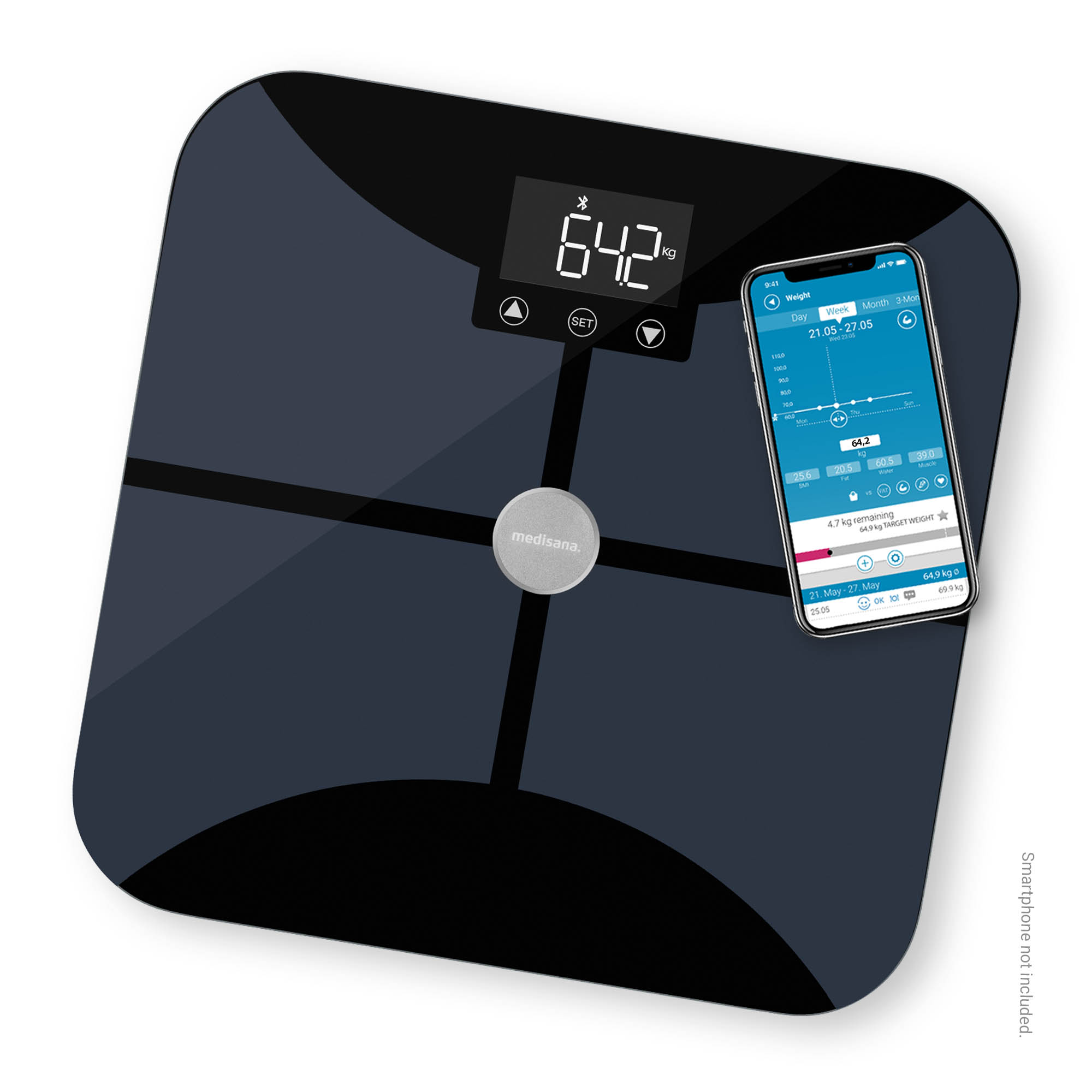PhasedOut - medisana BS 652 Körperanalysewaage Wifi