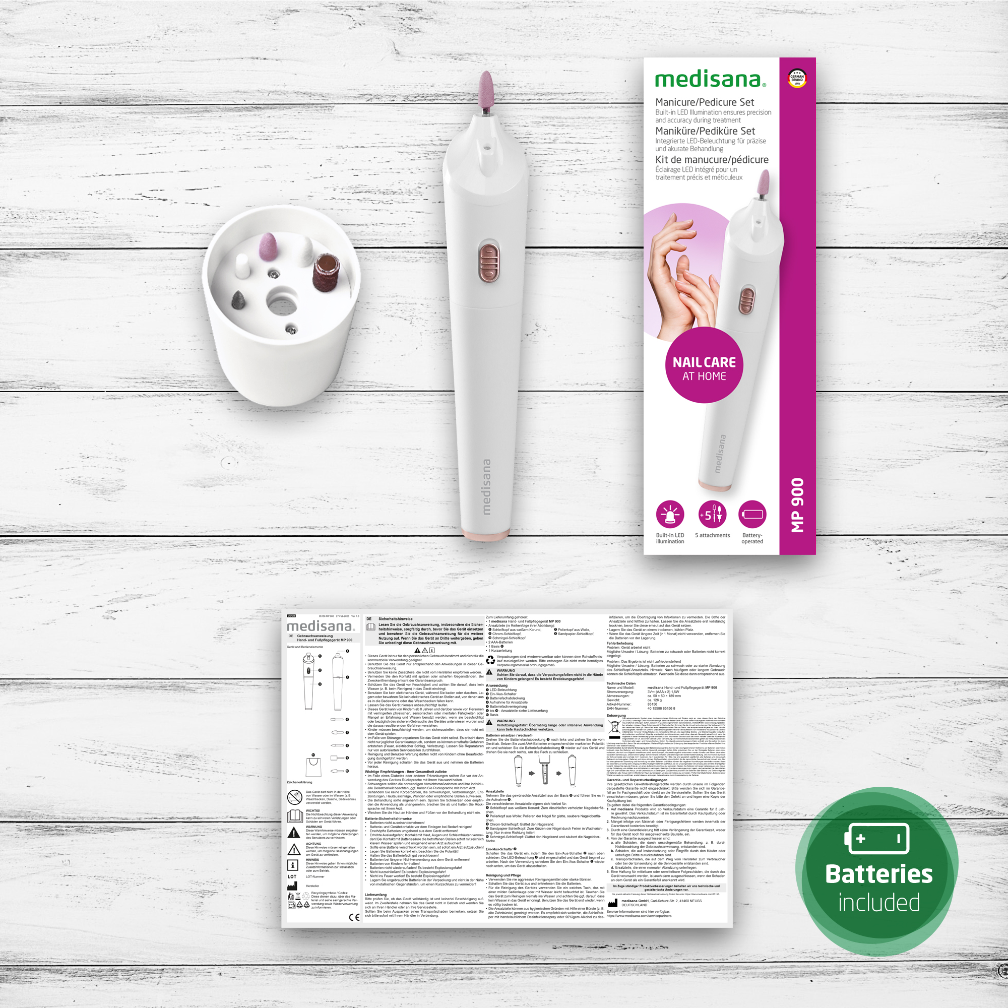 MP 900 | Manicure/Pedicure Set