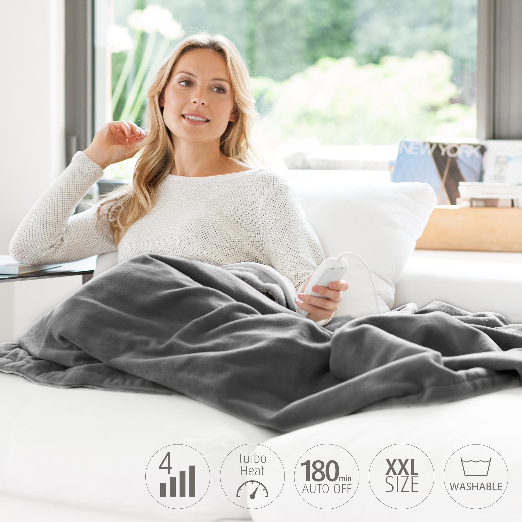 HB 675 | XXL Cozy Heated Blanket