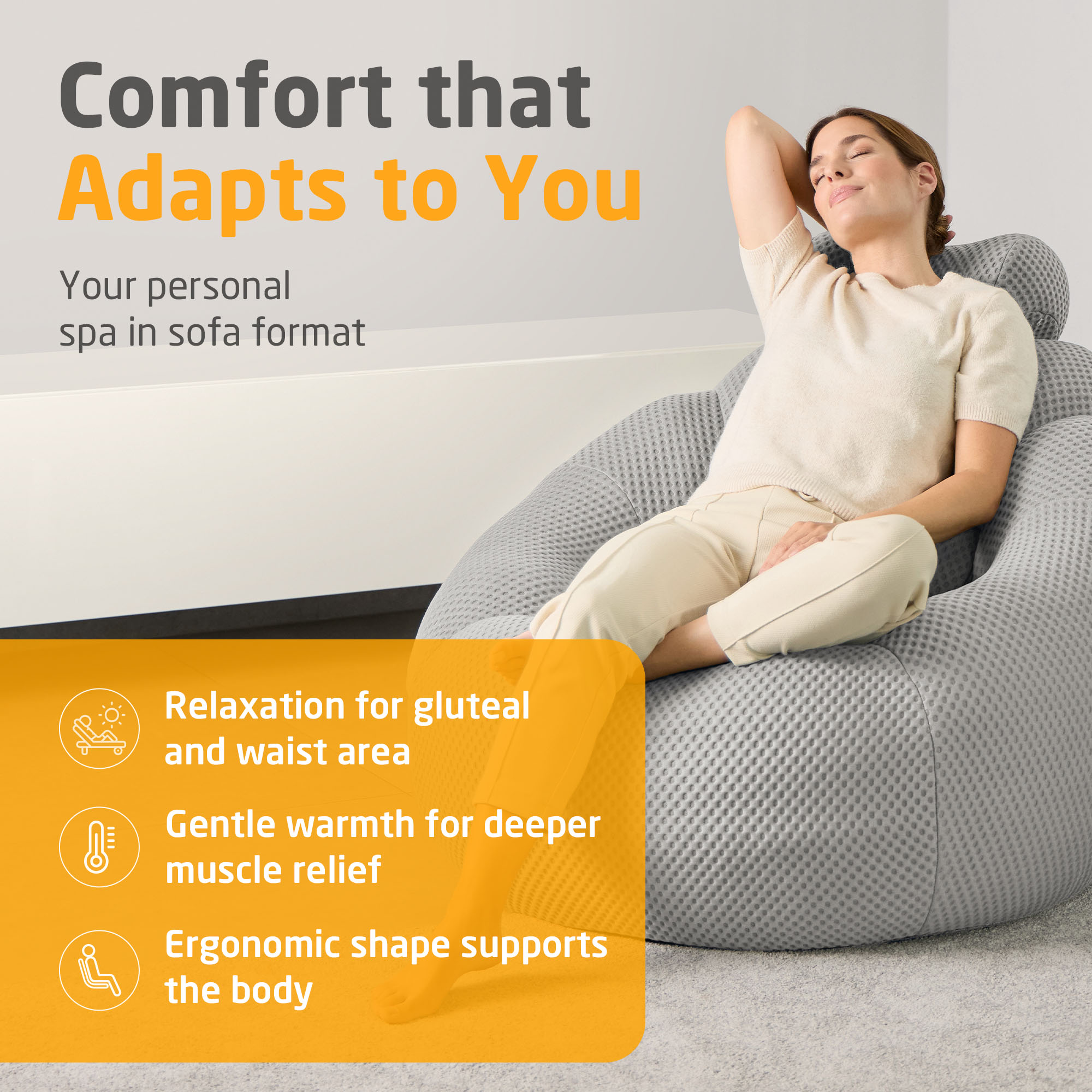 RS 100 | Bubble Sofa - grey