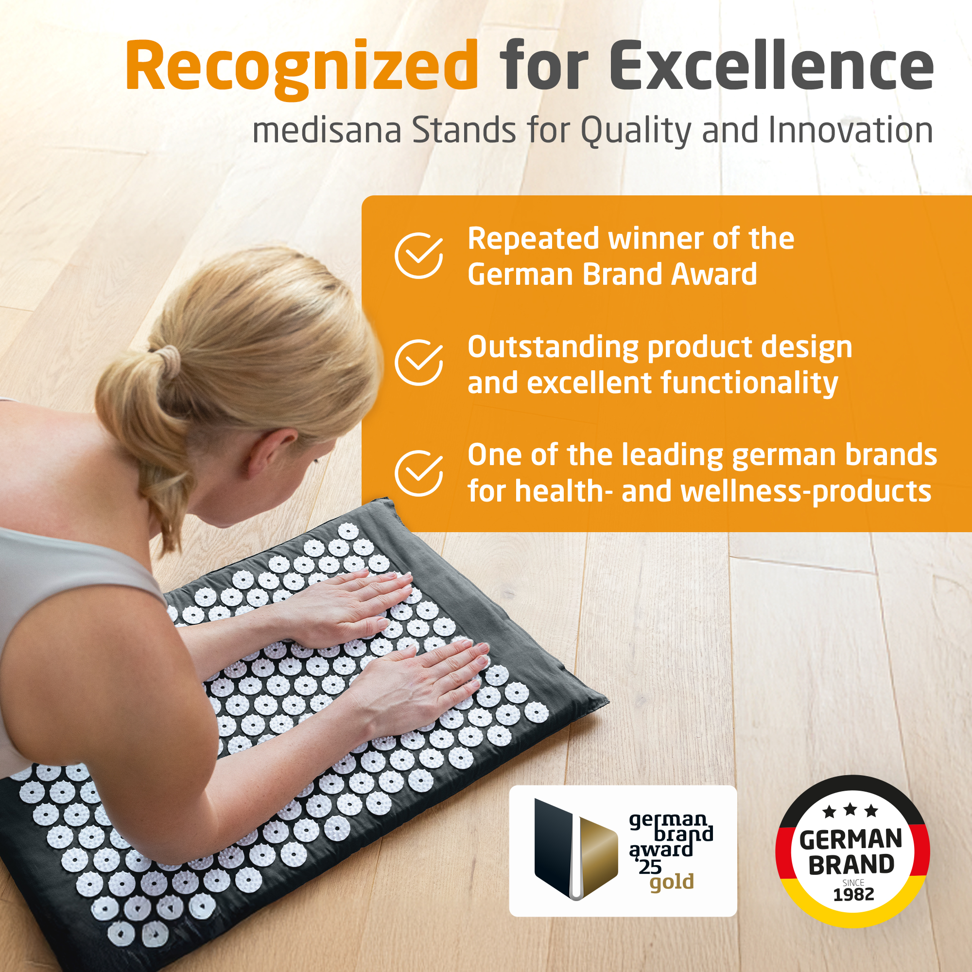 MM 100 | Acupressure Mat with Heat