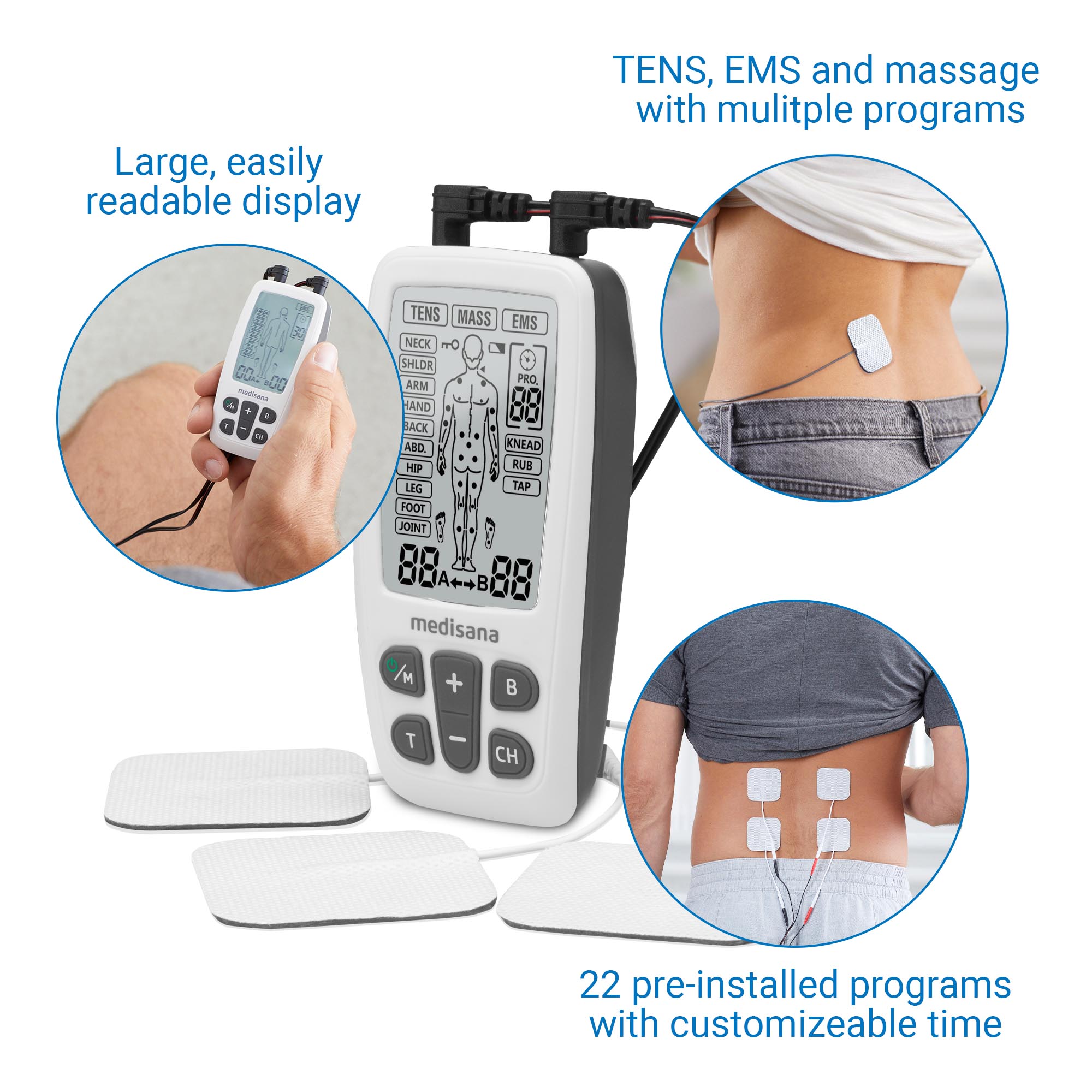 TT 200 | 3-in-1 electrotherapy device