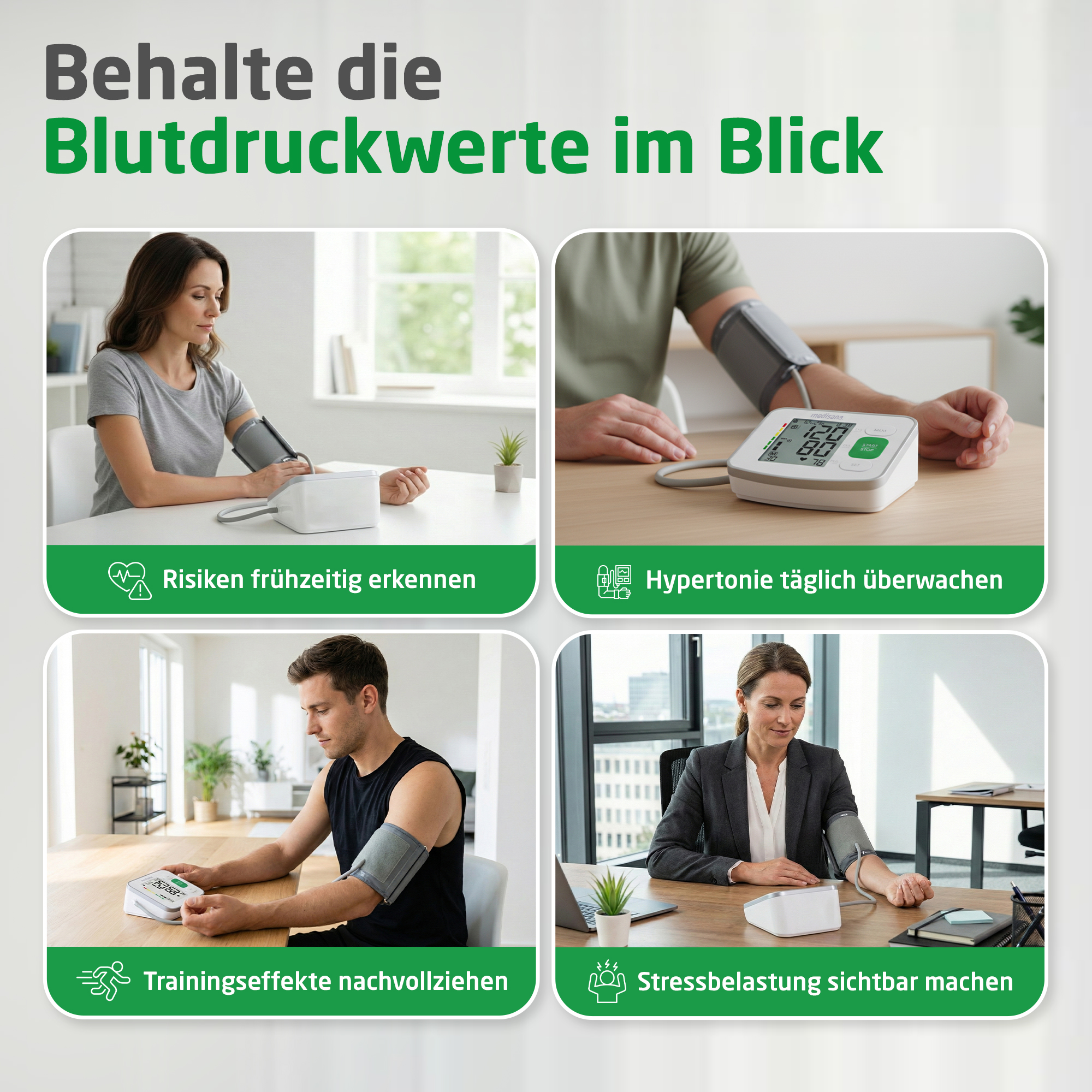 BU A57 | Oberarm-Blutdruckmessgerät