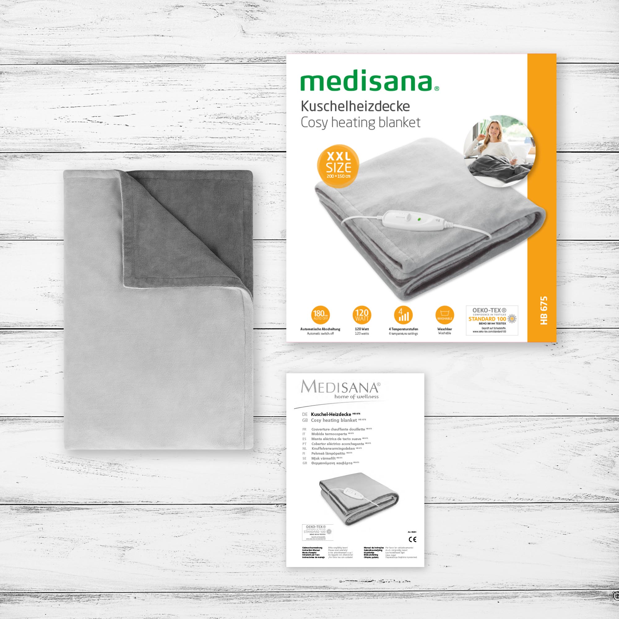 HB 675 | XXL Cozy Heated Blanket
