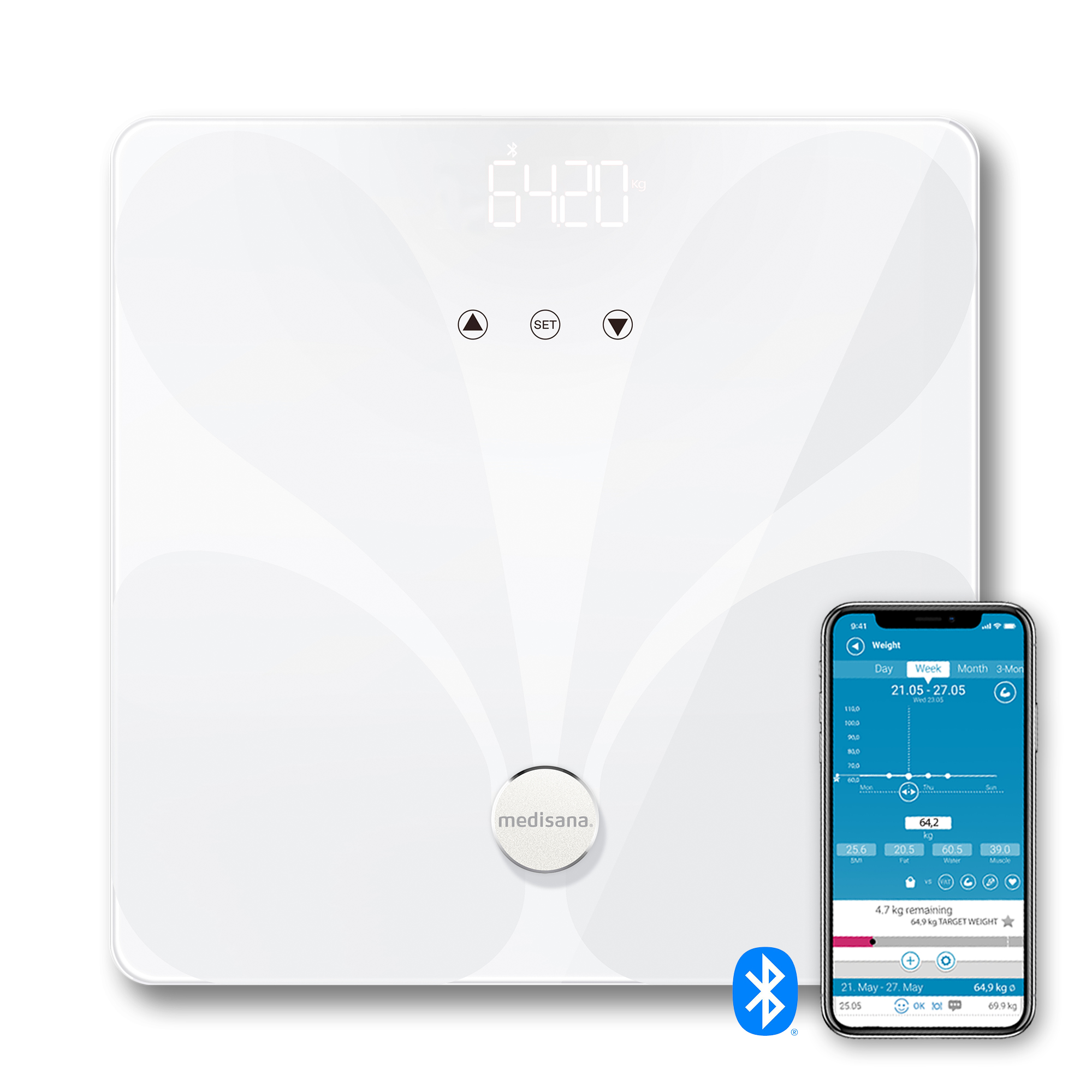BS 412 connect | Körperanalysewaage