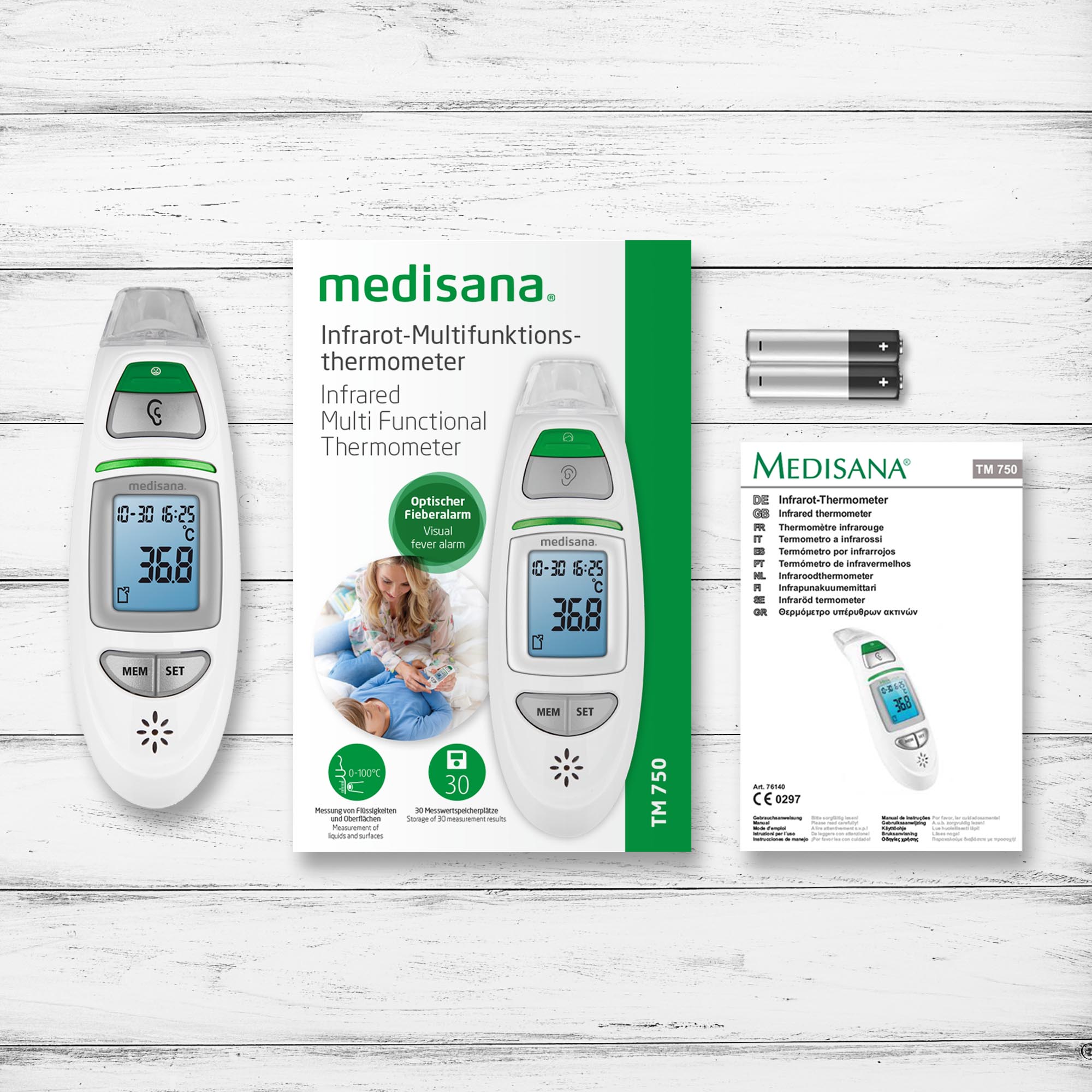 412a091f13ac658ac696e94f1eadc508 TM 750 | Infrarot-Multifunktions-Thermometer