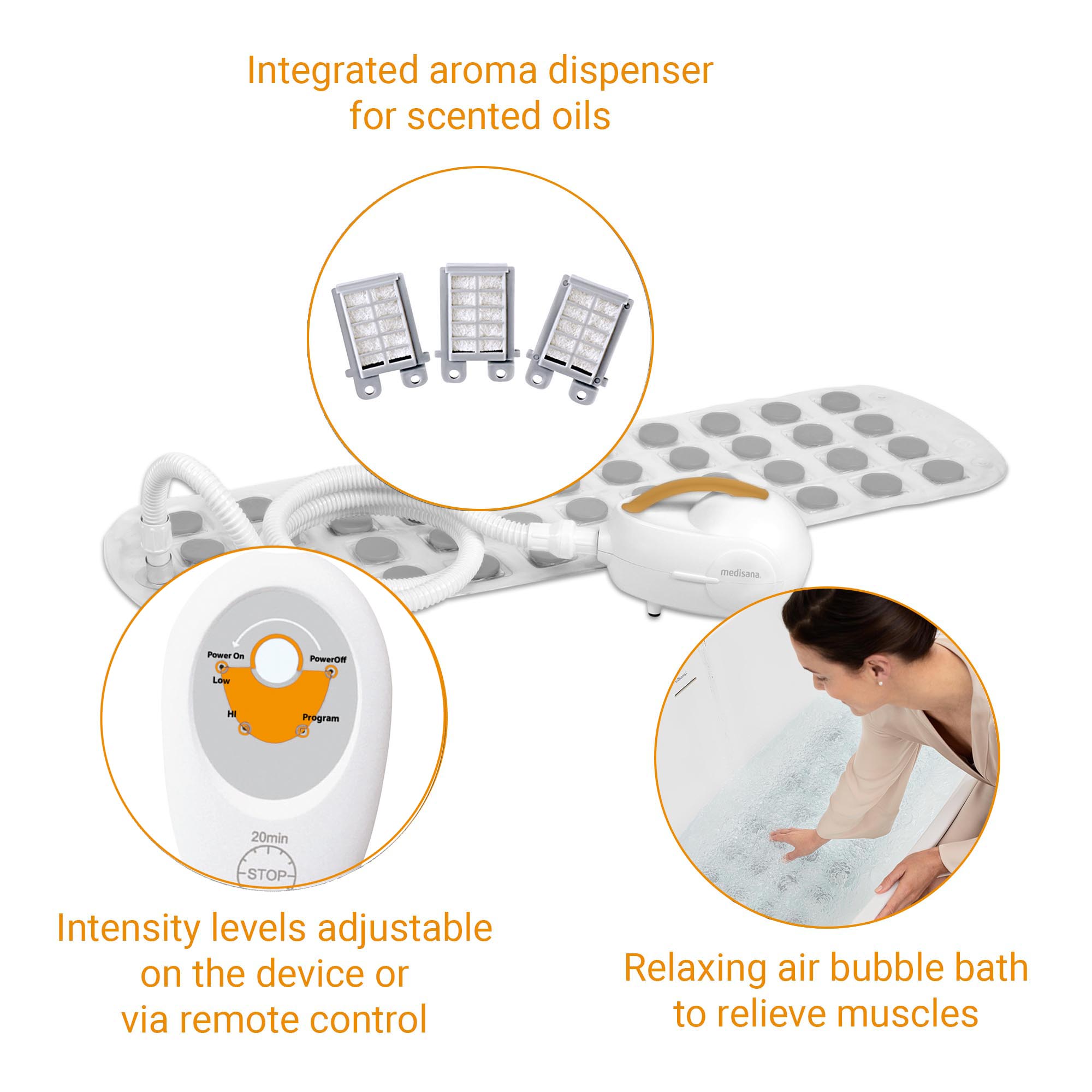 medisana MBH whirlpool bath