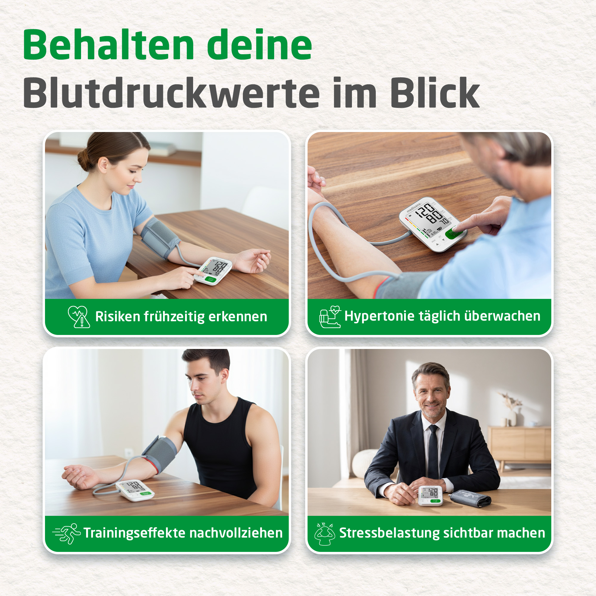 BU 566 | Oberarm-Blutdruckmessgerät