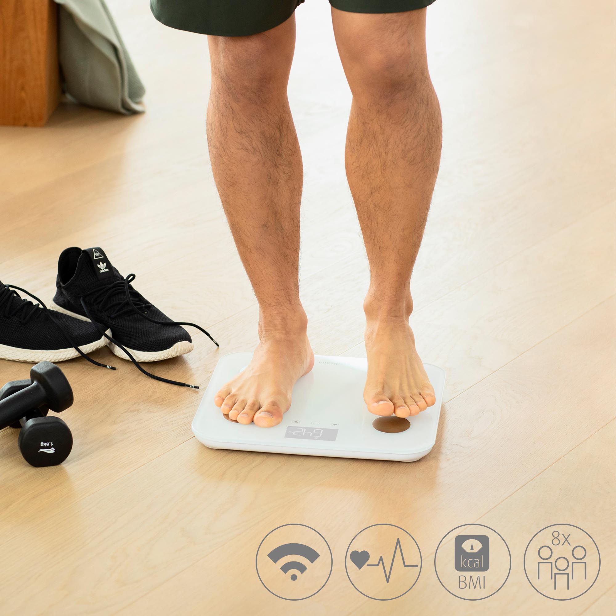 medisana BS 600 Body analyser scale Wifi