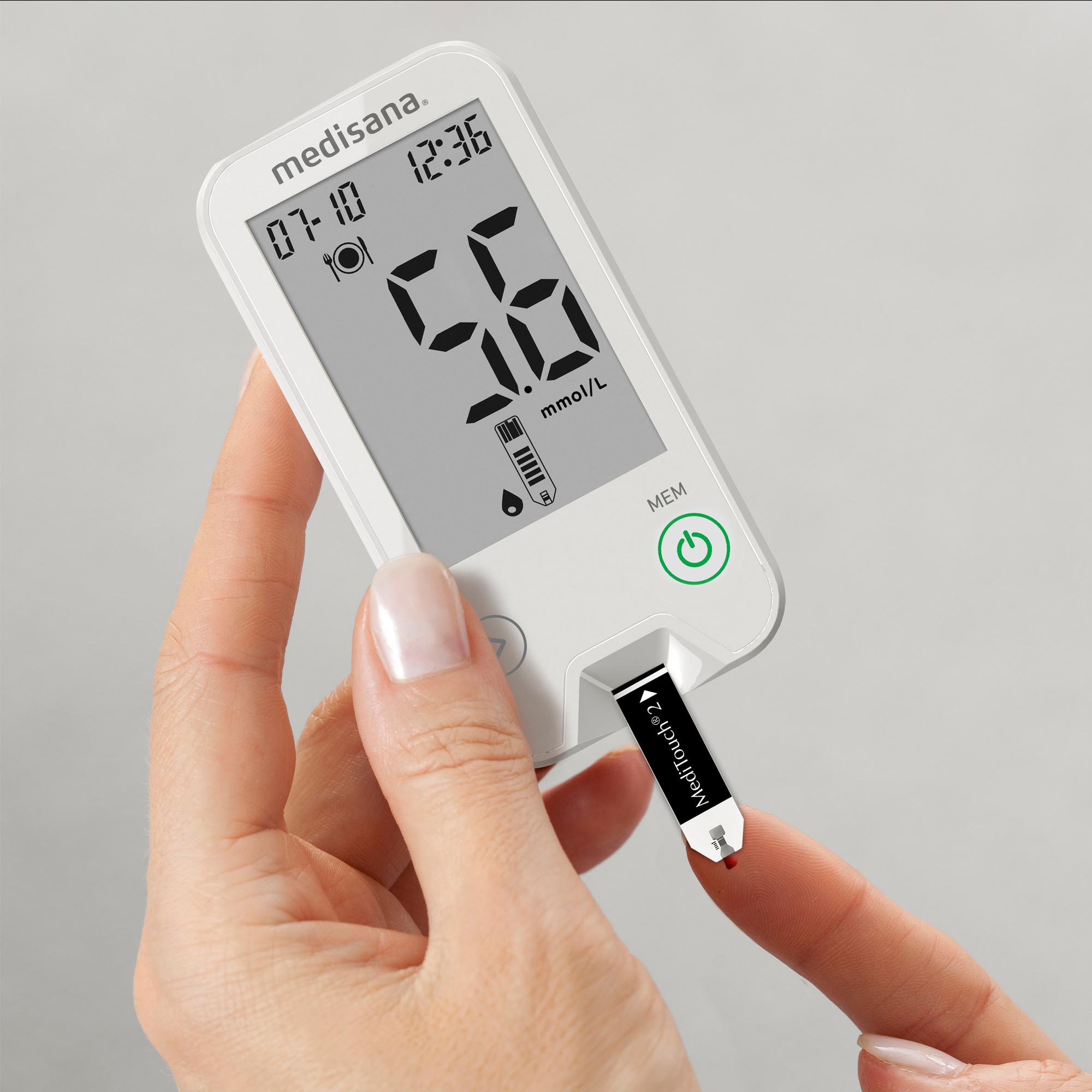 MediTouch 2 mmol/L | Blood glucose meter