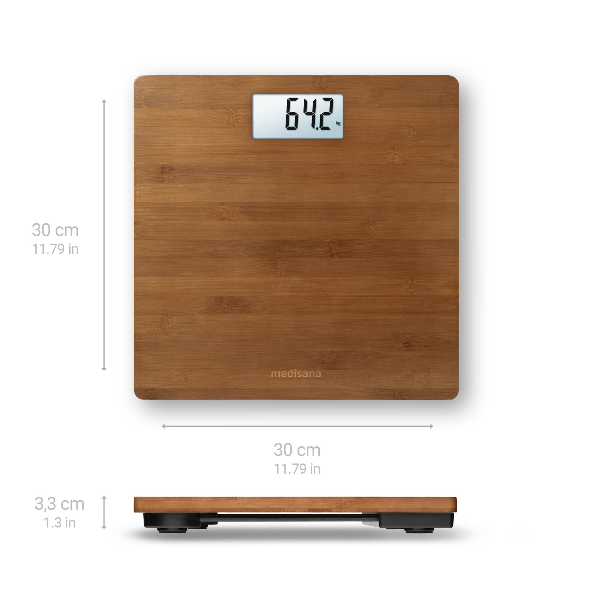 PhasedOut - medisana PS 450 Personenwaage Bambus