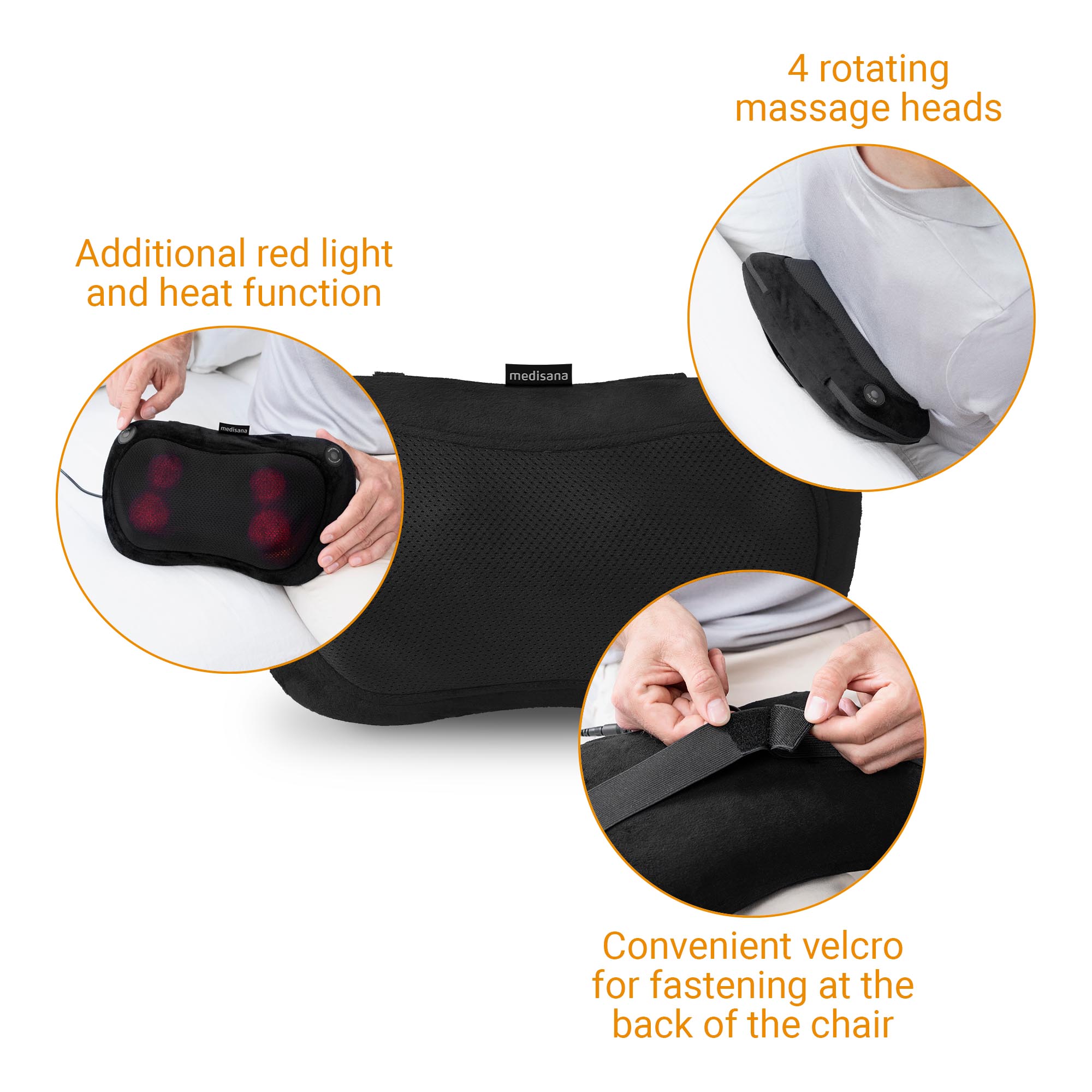 MC 200 | Shiatsu massage cushion