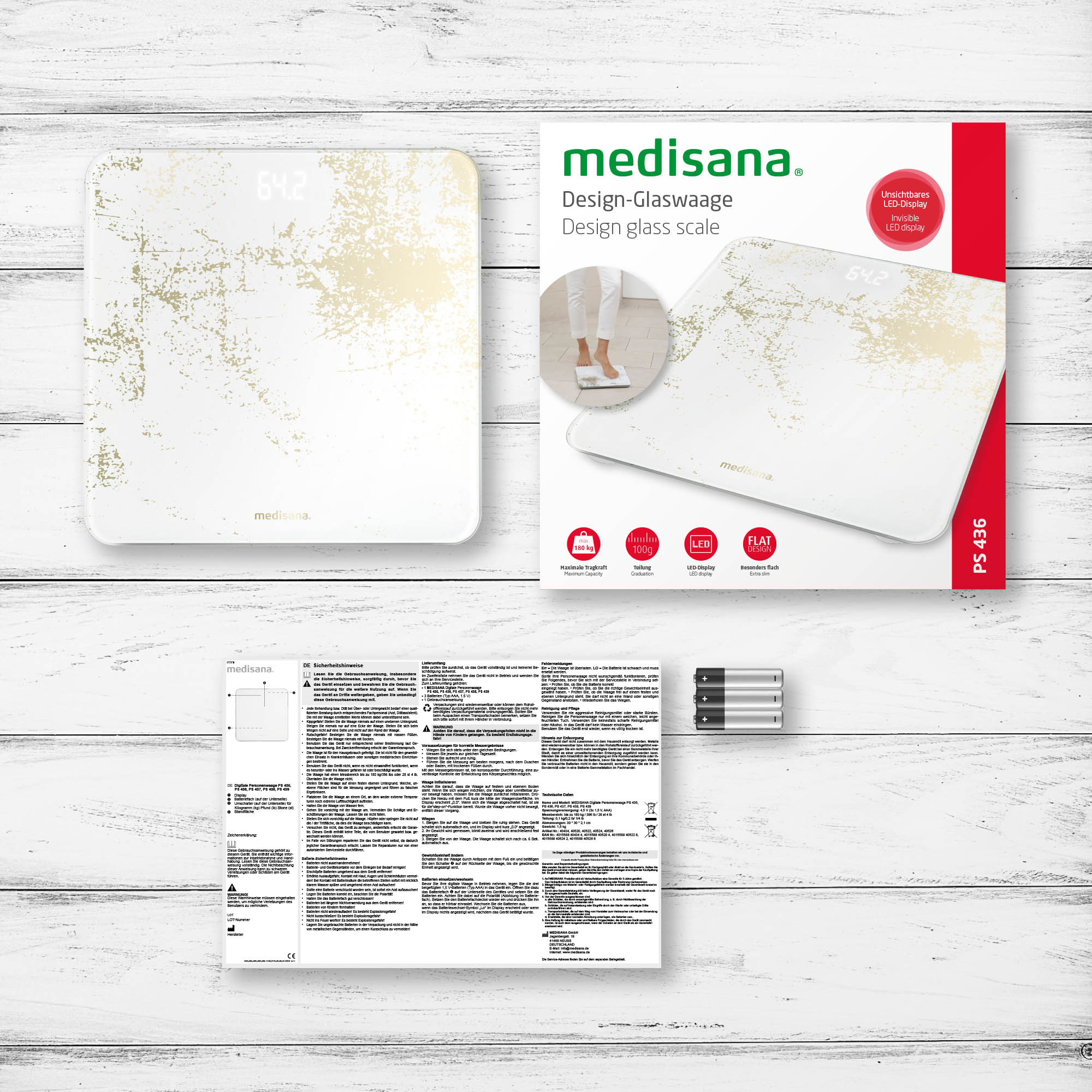 PhasedOut - medisana PS 436 Personenwaage