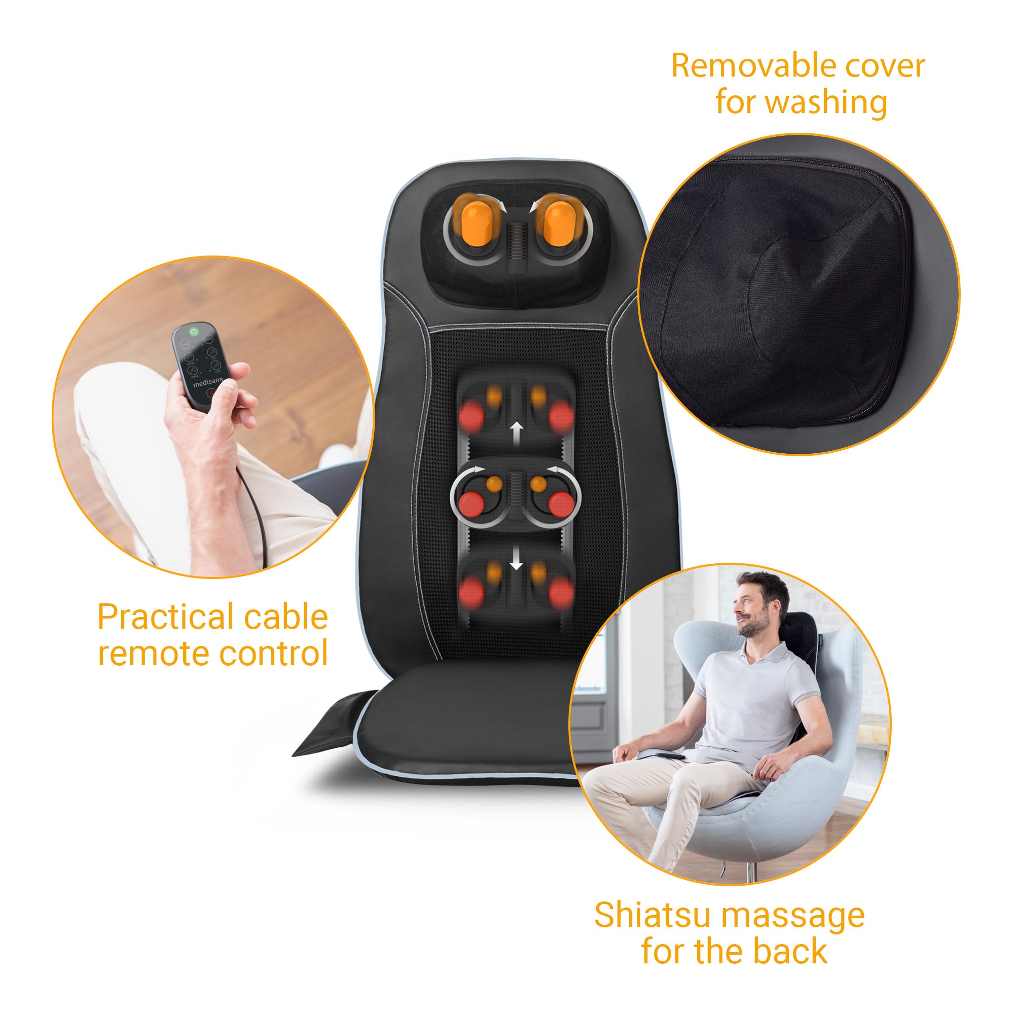 MCN | Shiatsu Massage Seat Cushion