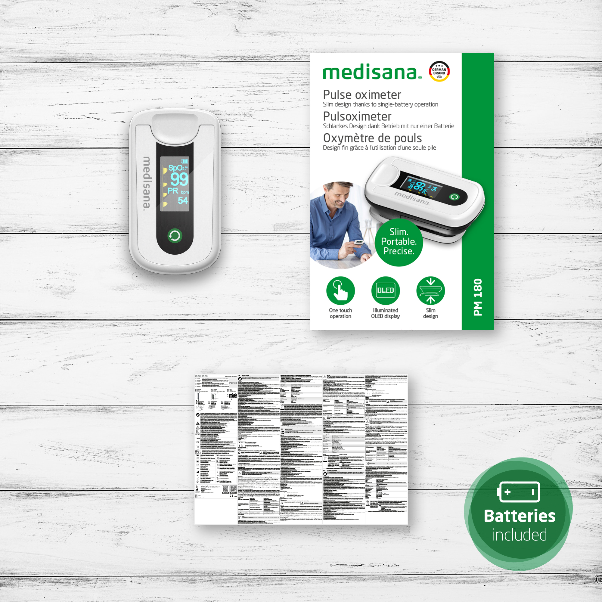 PM 180 | Pulse oximeter