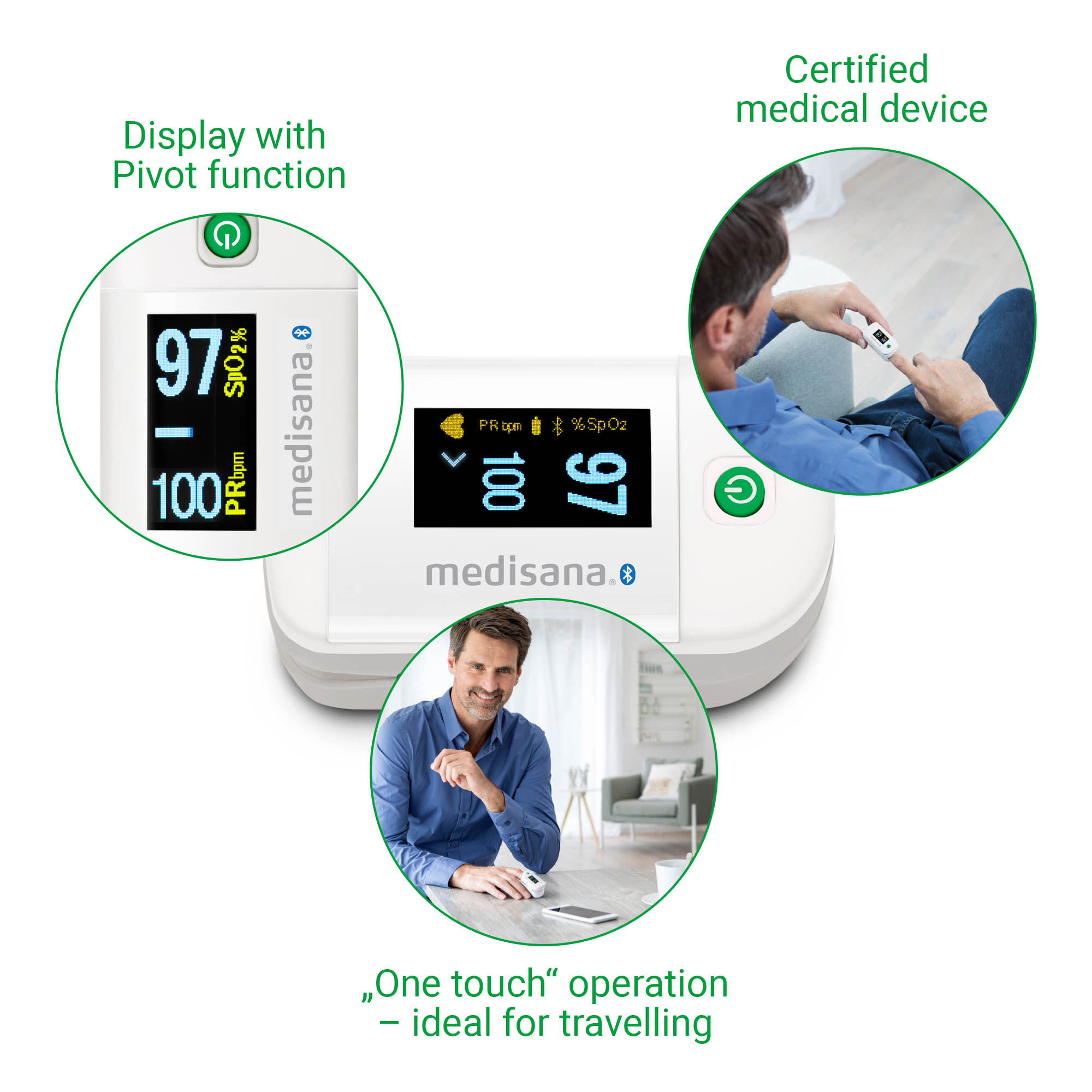 PM 100 connect | Pulse Oximeter