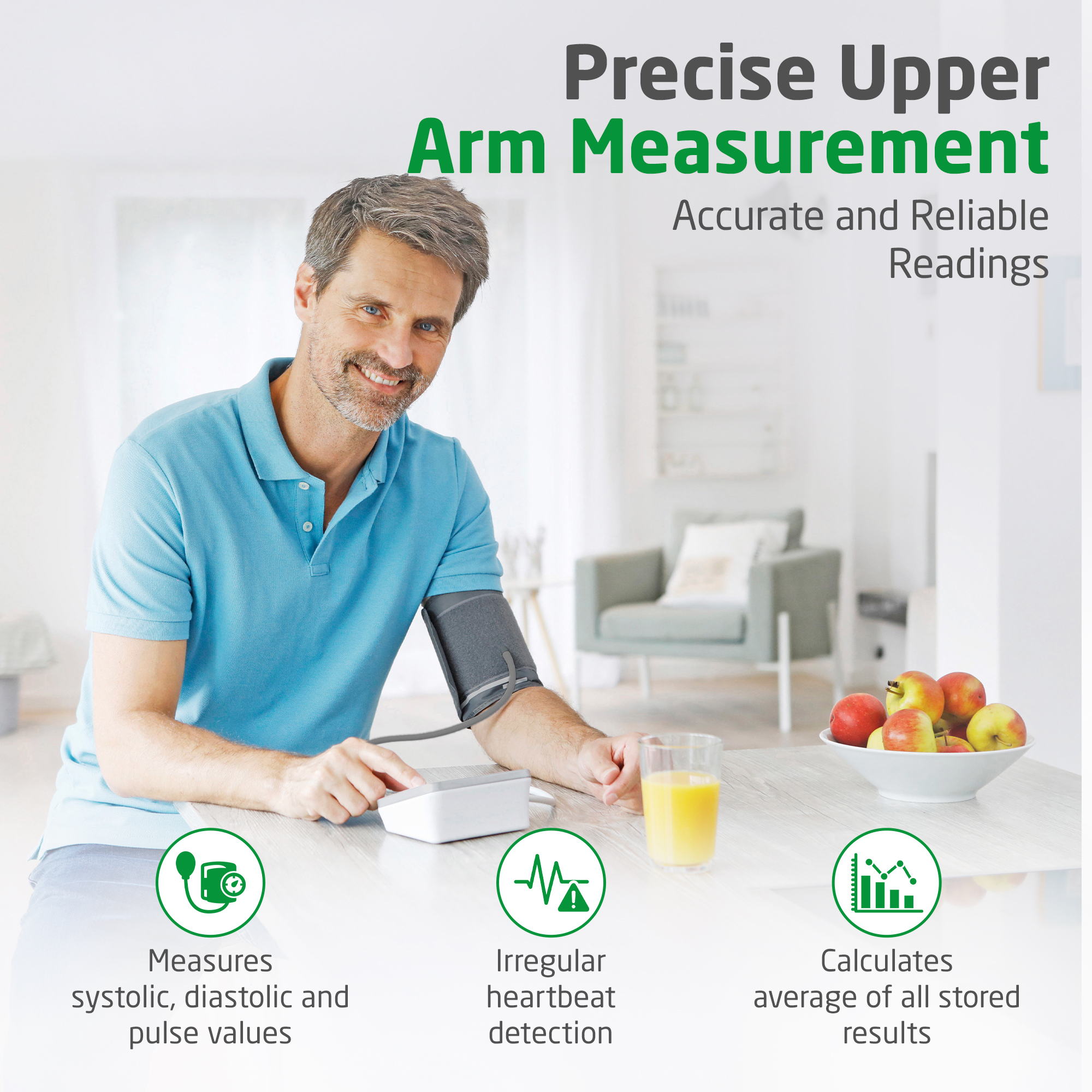 pleaseBU A57 | Upper-arm blood pressure monitor