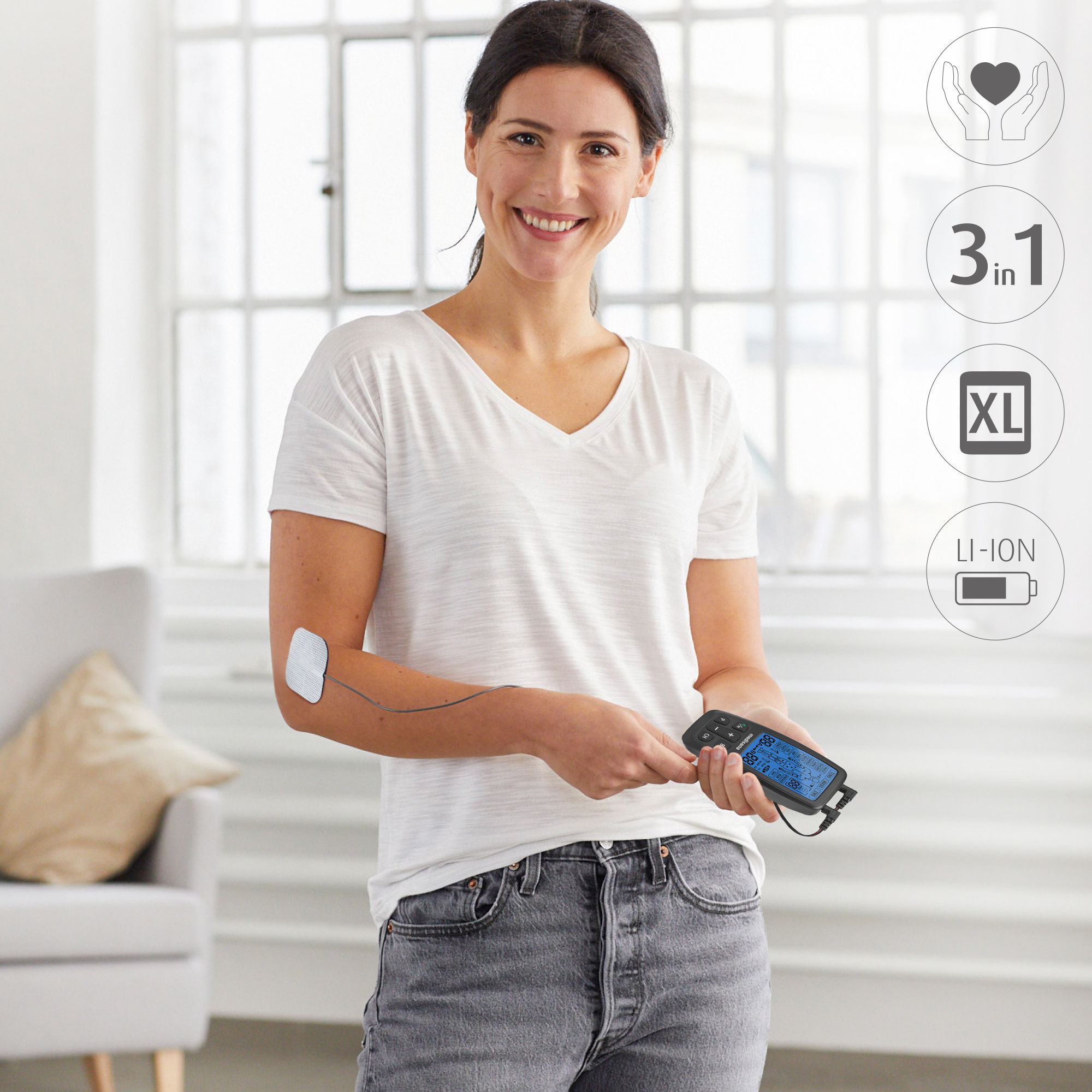 TT 205 | 3-in-1 Electrotherapy Device