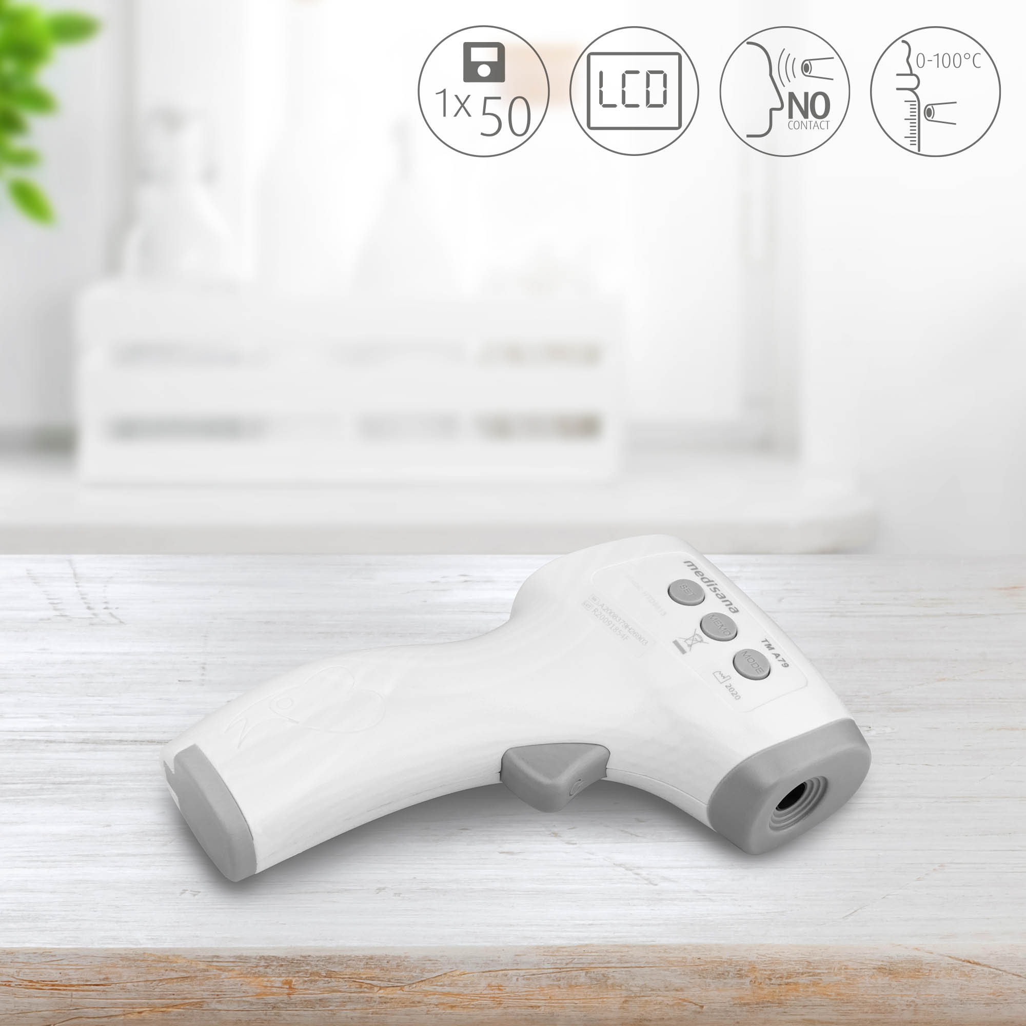 PhasedOut - medisana TM A77 Infrarot-Fieberthermometer