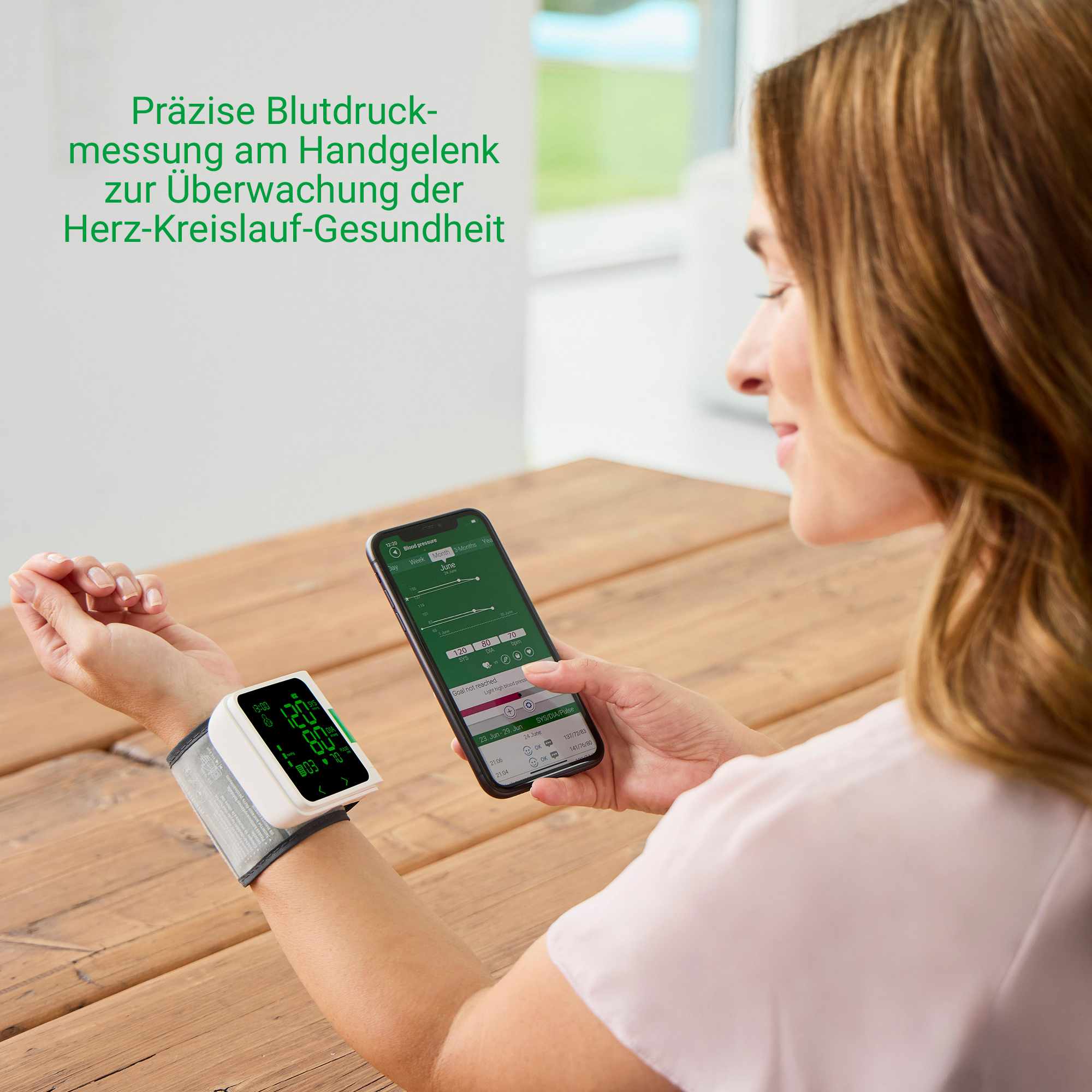 BW 360 connect | Handgelenk-Blutdruckmessgerät