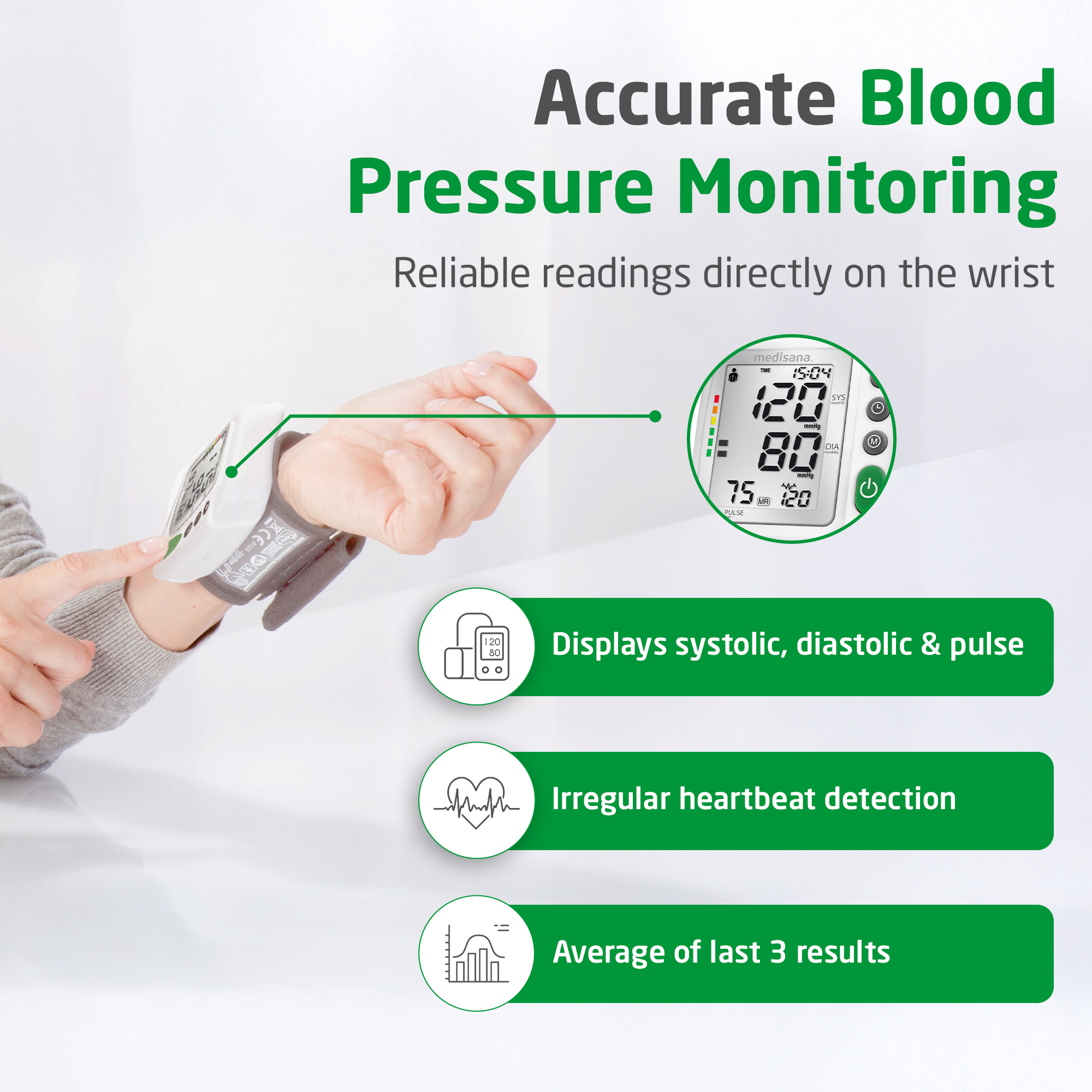 BW 315 | Wrist Blood Pressure Monitor