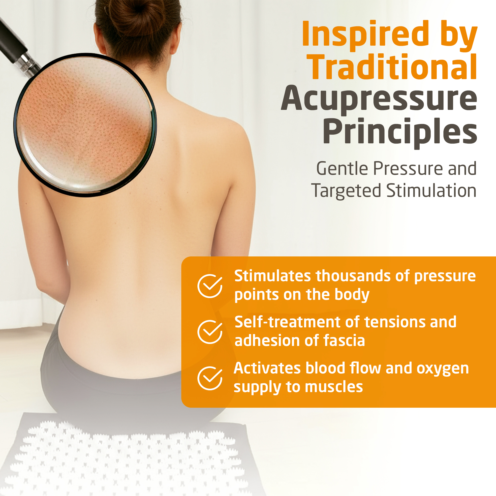 MM 100 | Acupressure Mat with Heat