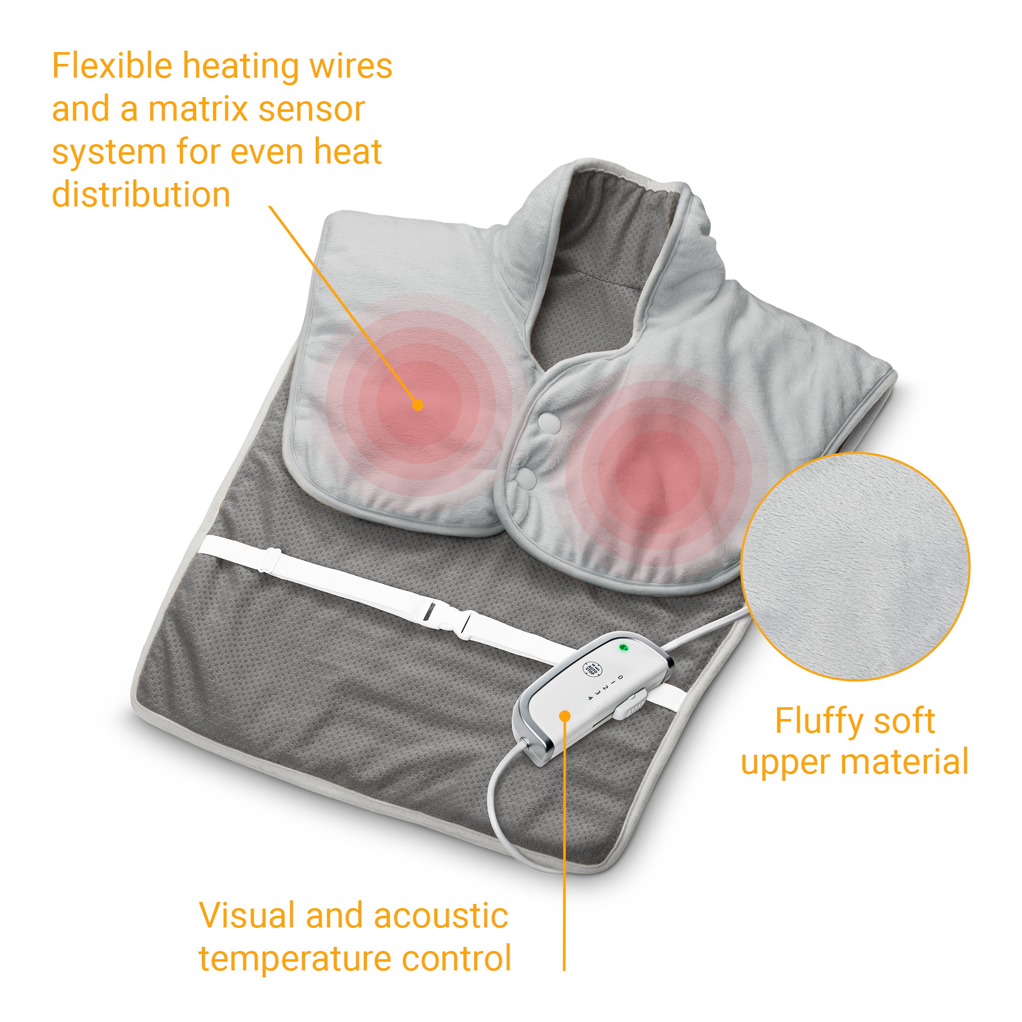 HP 630 | Shoulder and Back Heating Pad