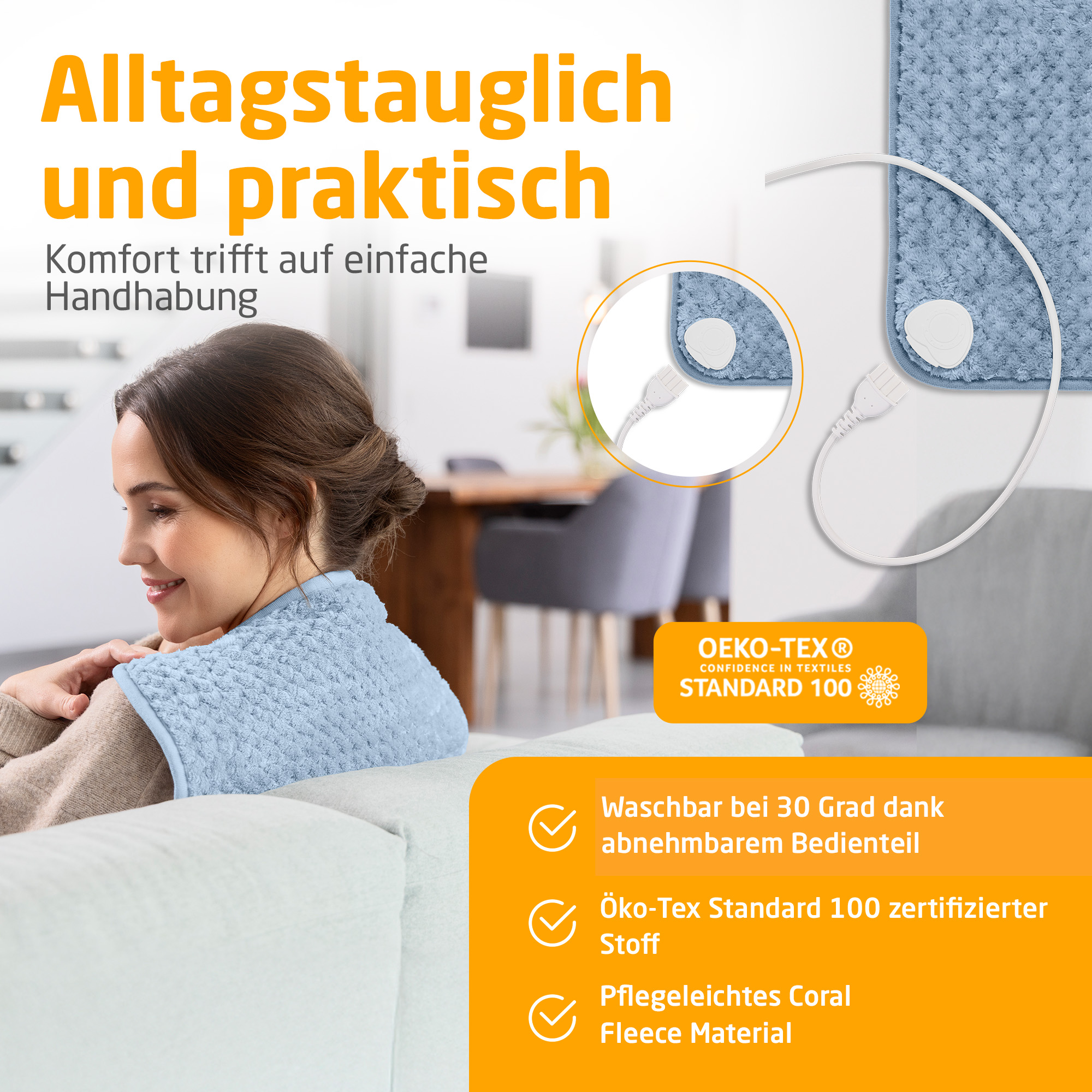 HP 515 | Heizkissen | jeansblau