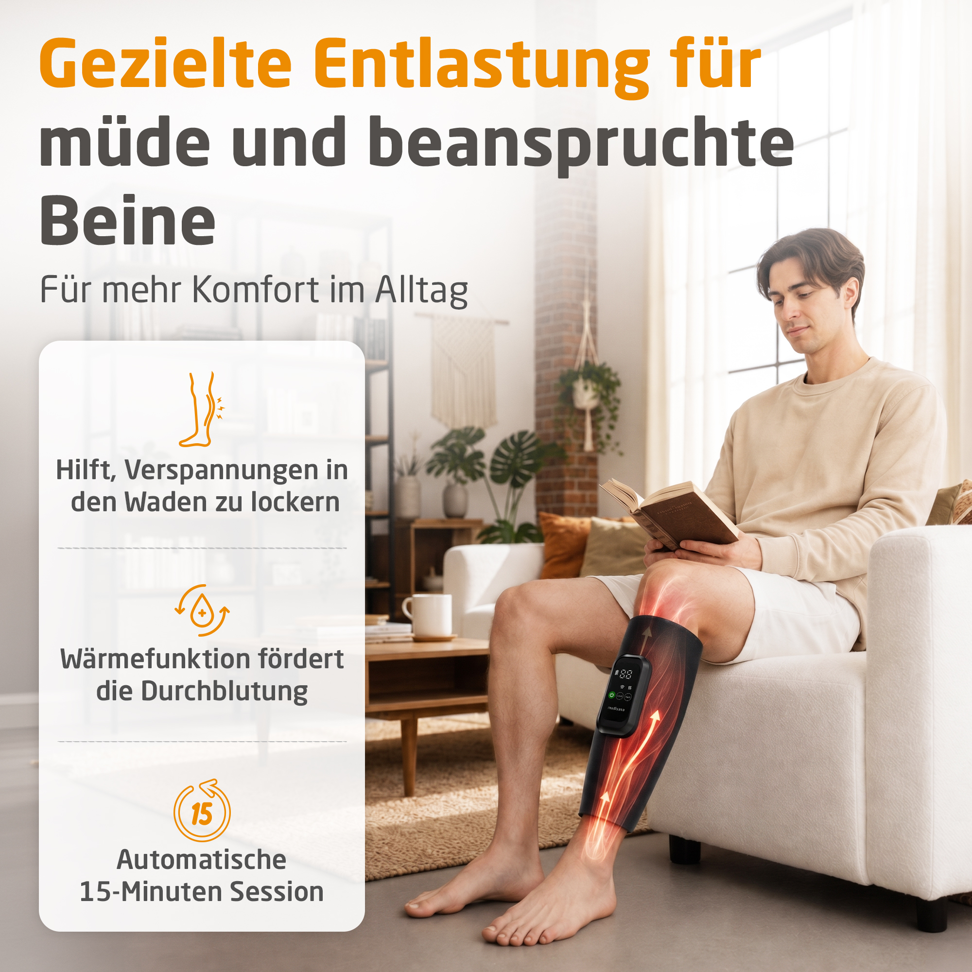 LM 200 | Luftkompressions-Wadenmassagegerät