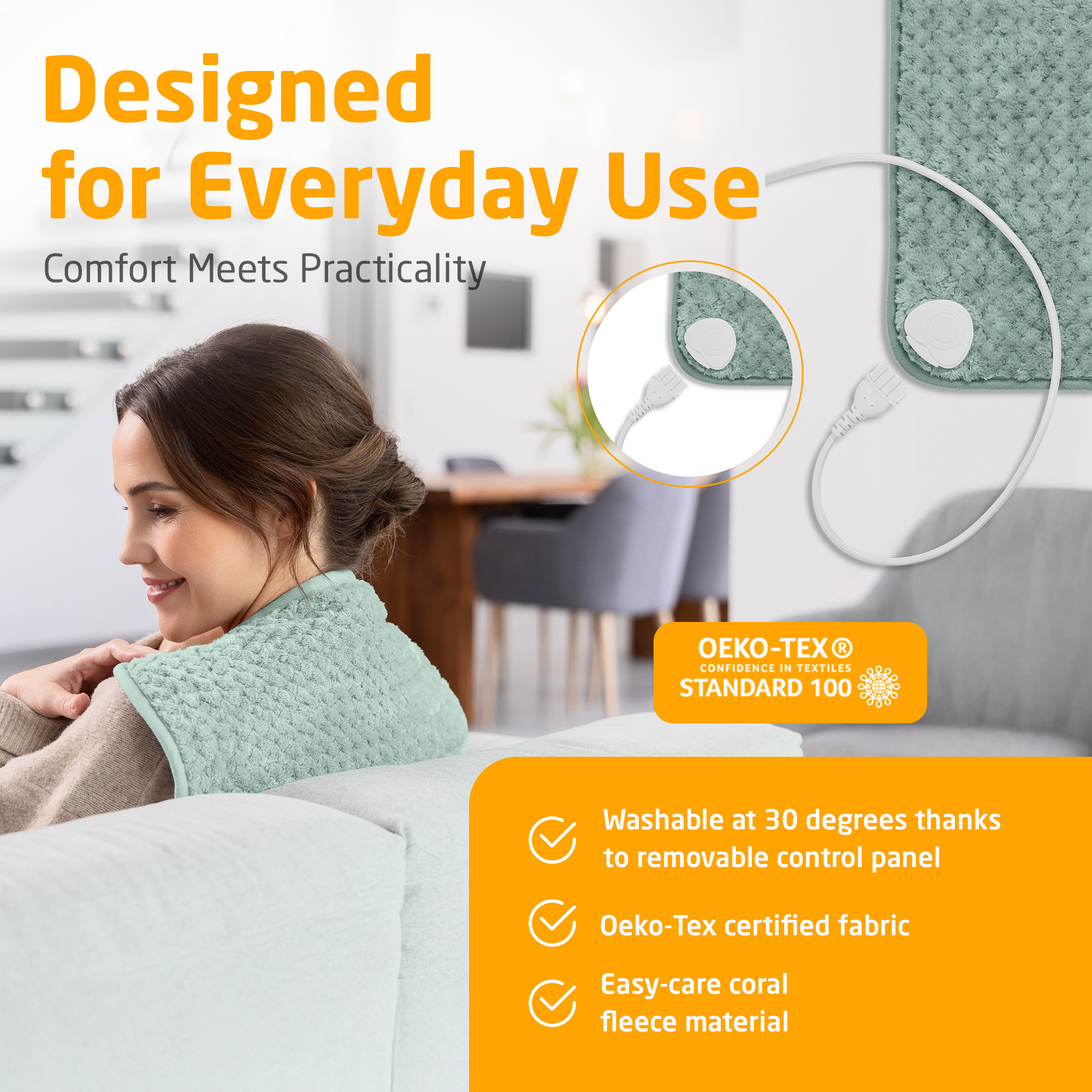 HP 517 | Heating pad | sage green