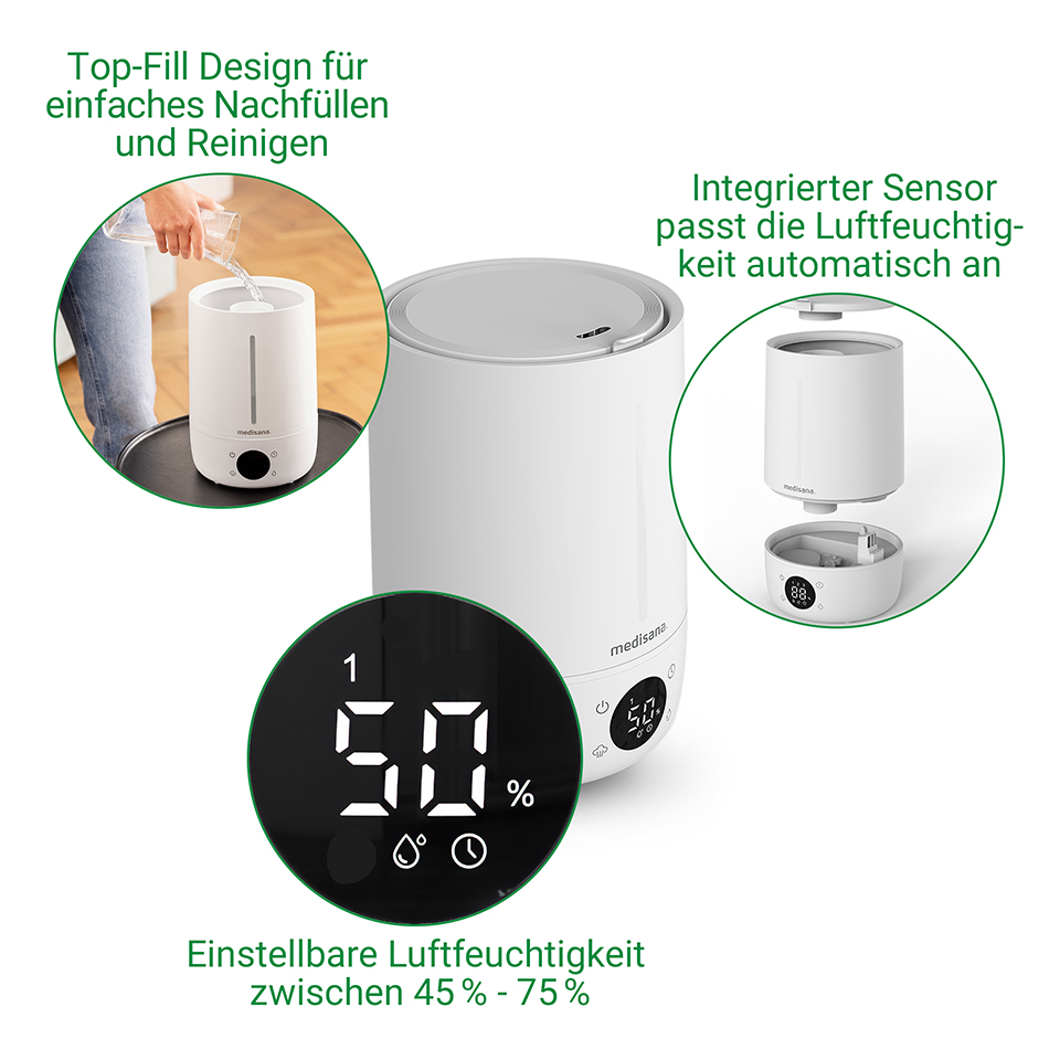 AH 663 | Top-Fill Luftbefeuchter