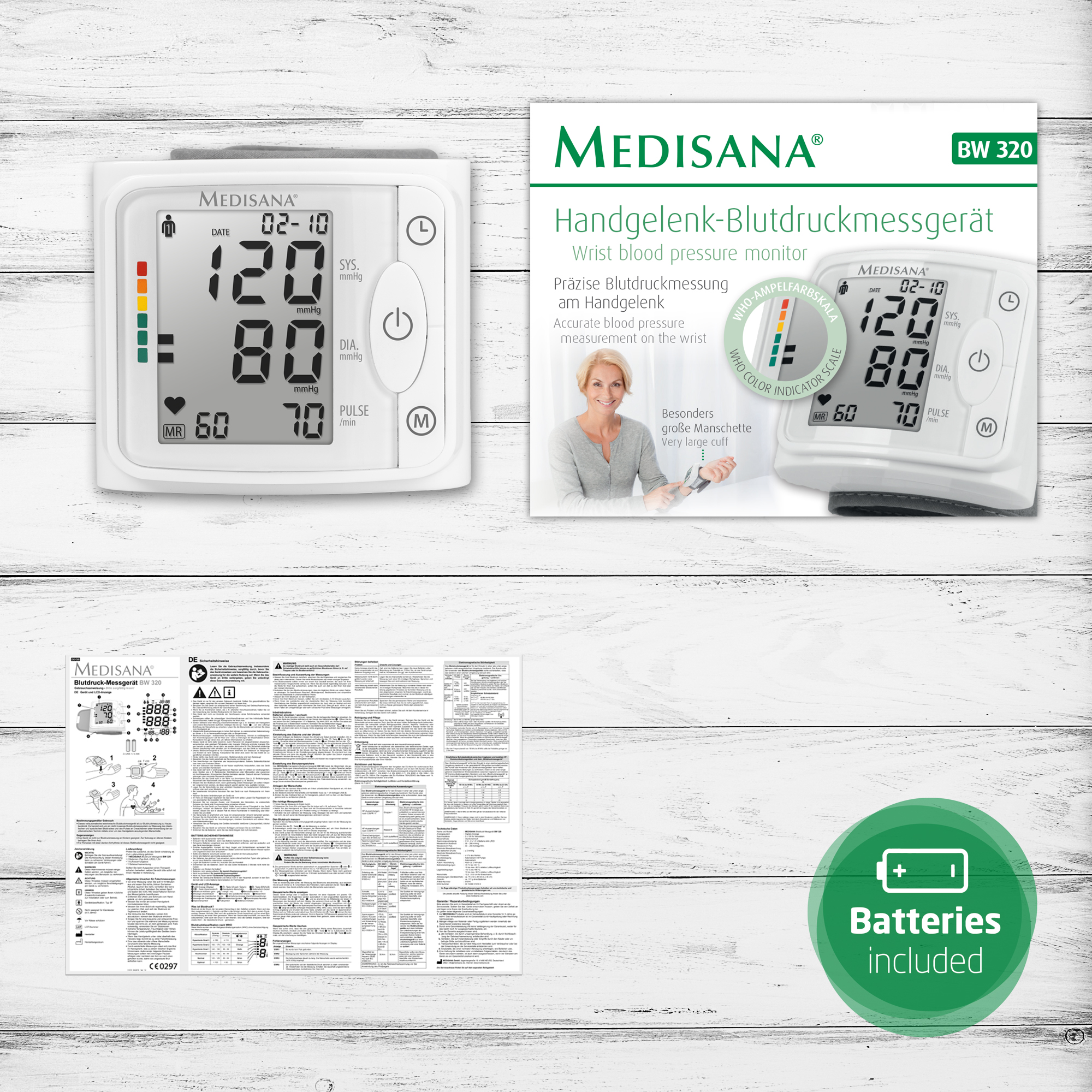 BW 320 | Wrist Blood Pressure Monitor