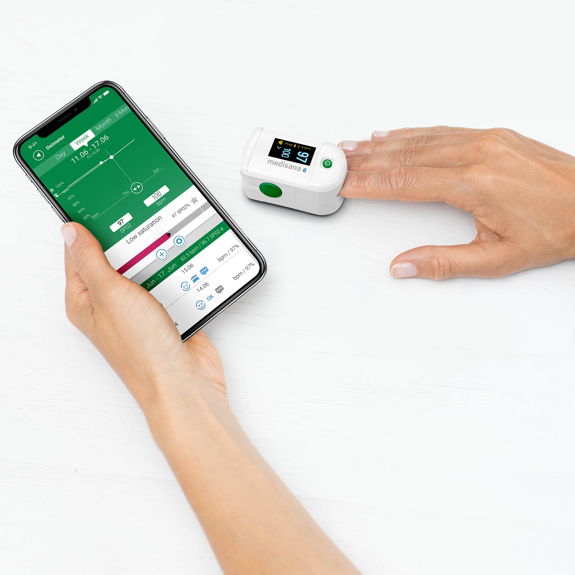 PM 100 connect | Pulse Oximeter