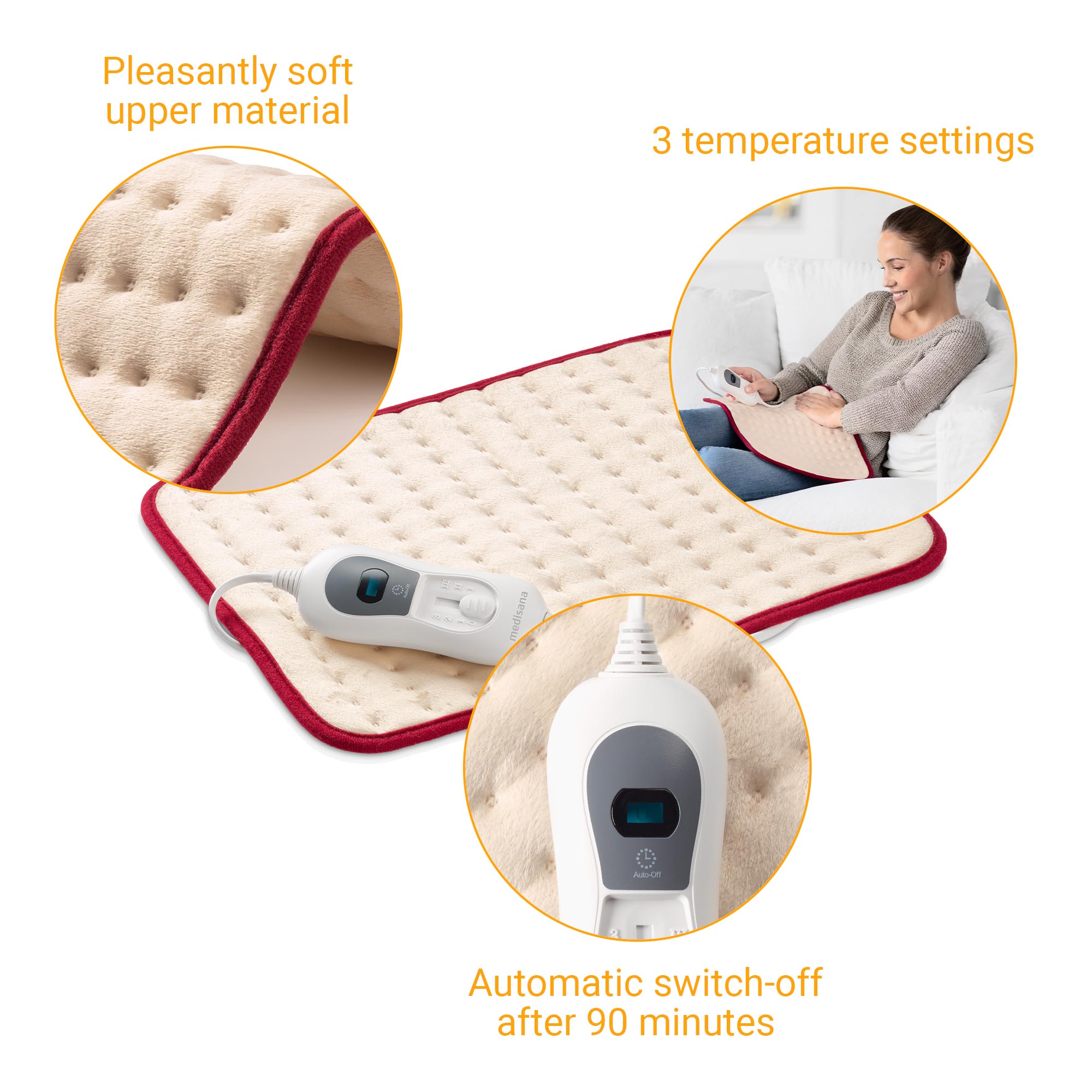 PhasedOut - medisana HP 405 Heizkissen rot