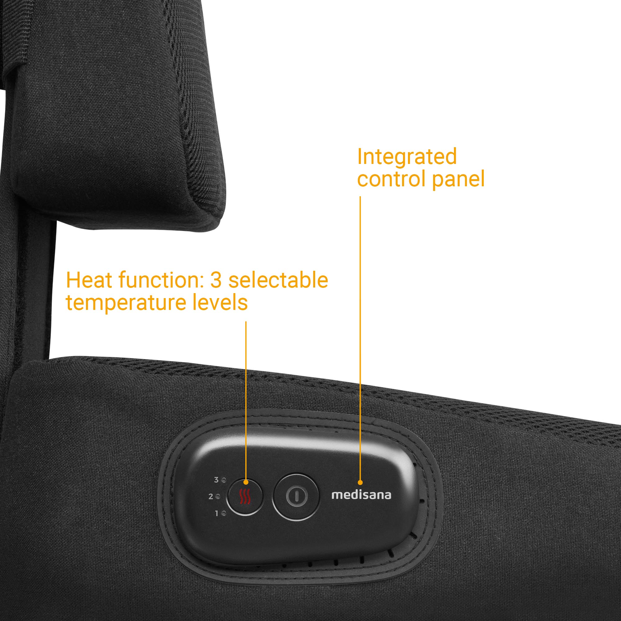 OL 350 | Heated wedge cushion with lumbar support
