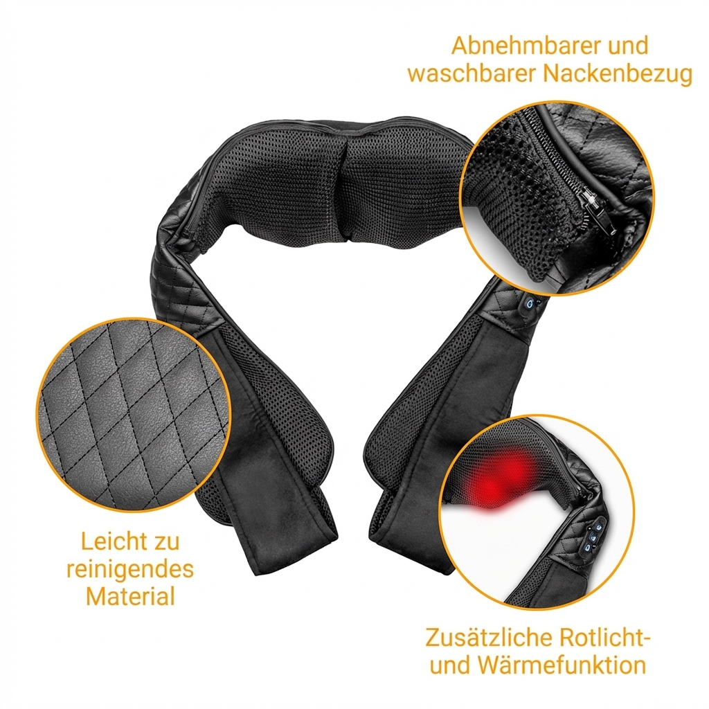 NMG 850 | Gel-Shiatsu-Nackenmassagegerät