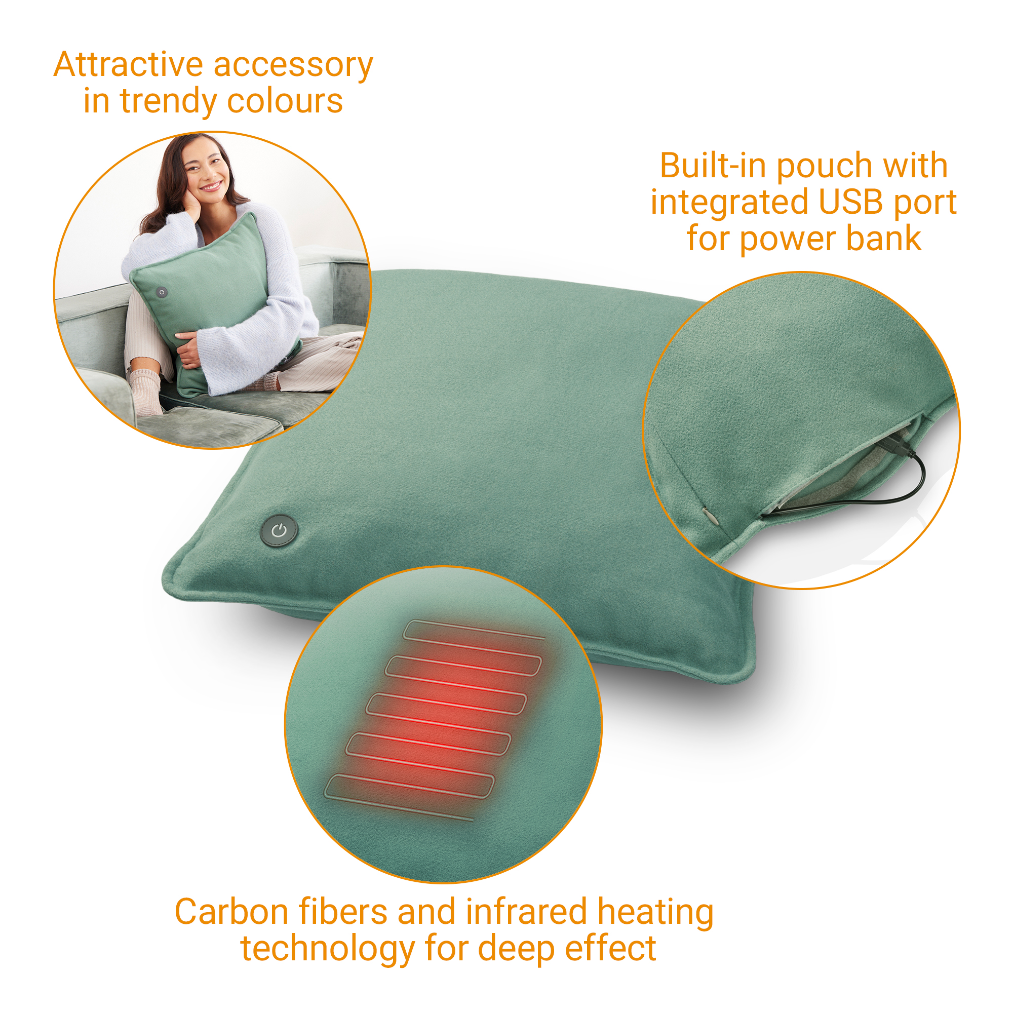 HC 250 | heating pad | green
