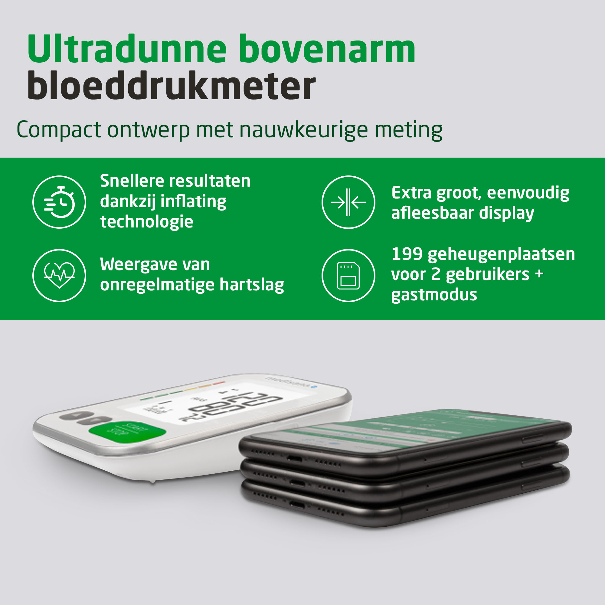 medisana BU 572 connect Oberarm-Blutdruckmessgerät