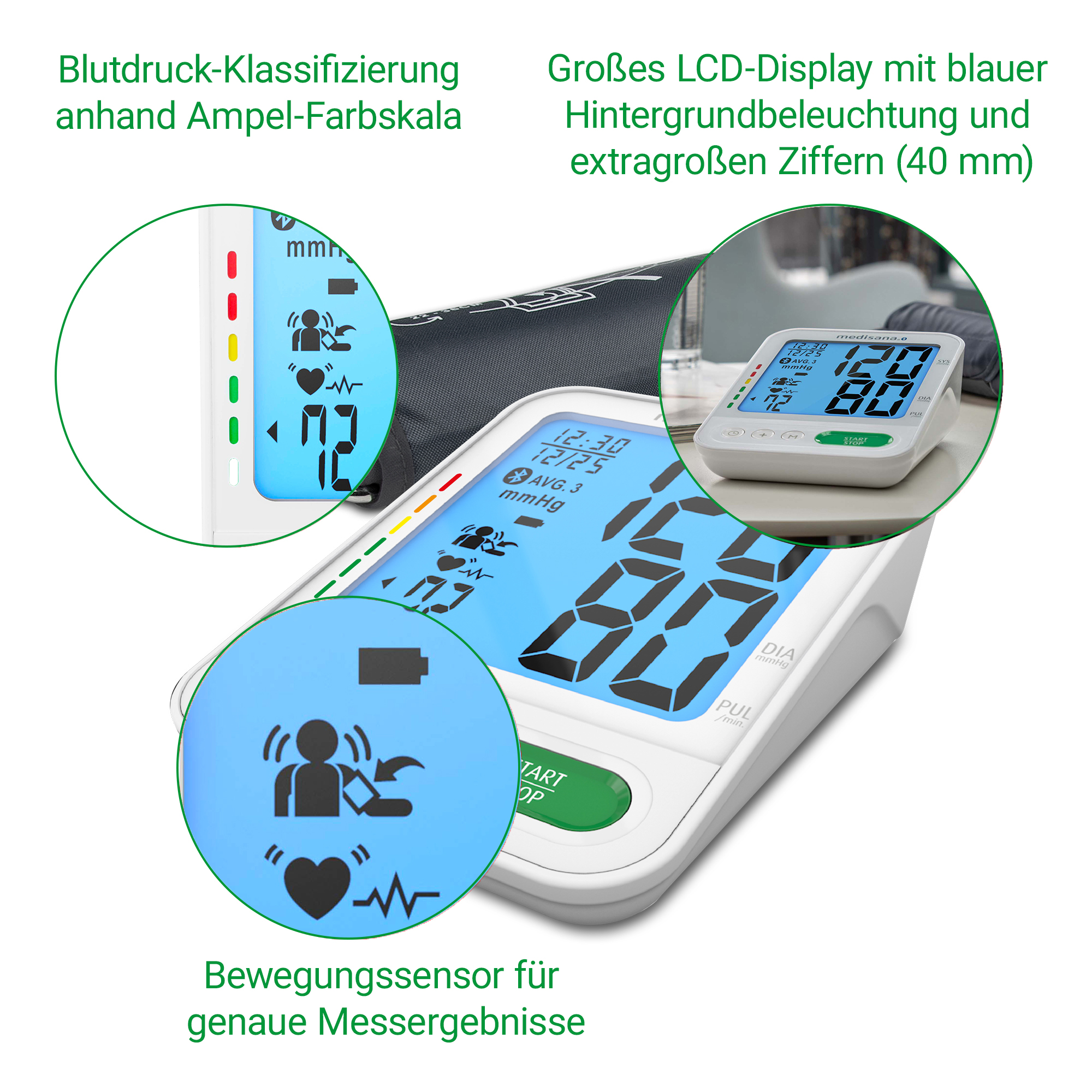 BU 584 connect | Oberarm-Blutdruckmessgerät