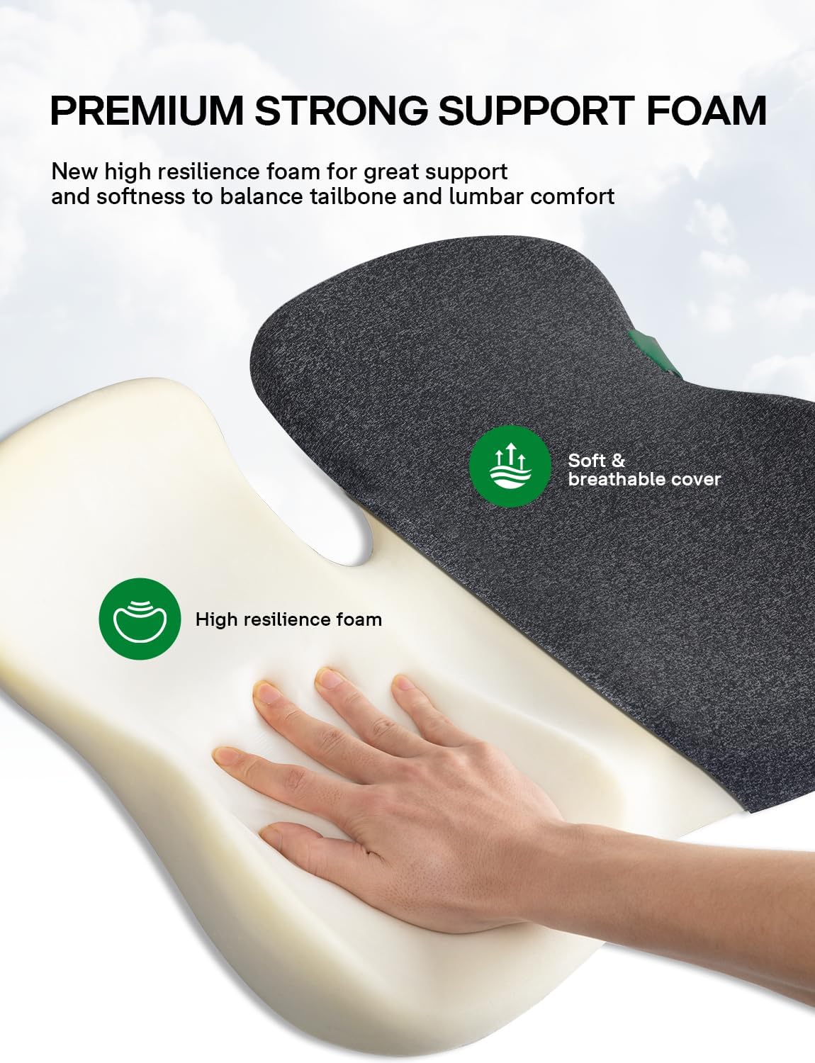MC 100 | Ergonomic seat cushion