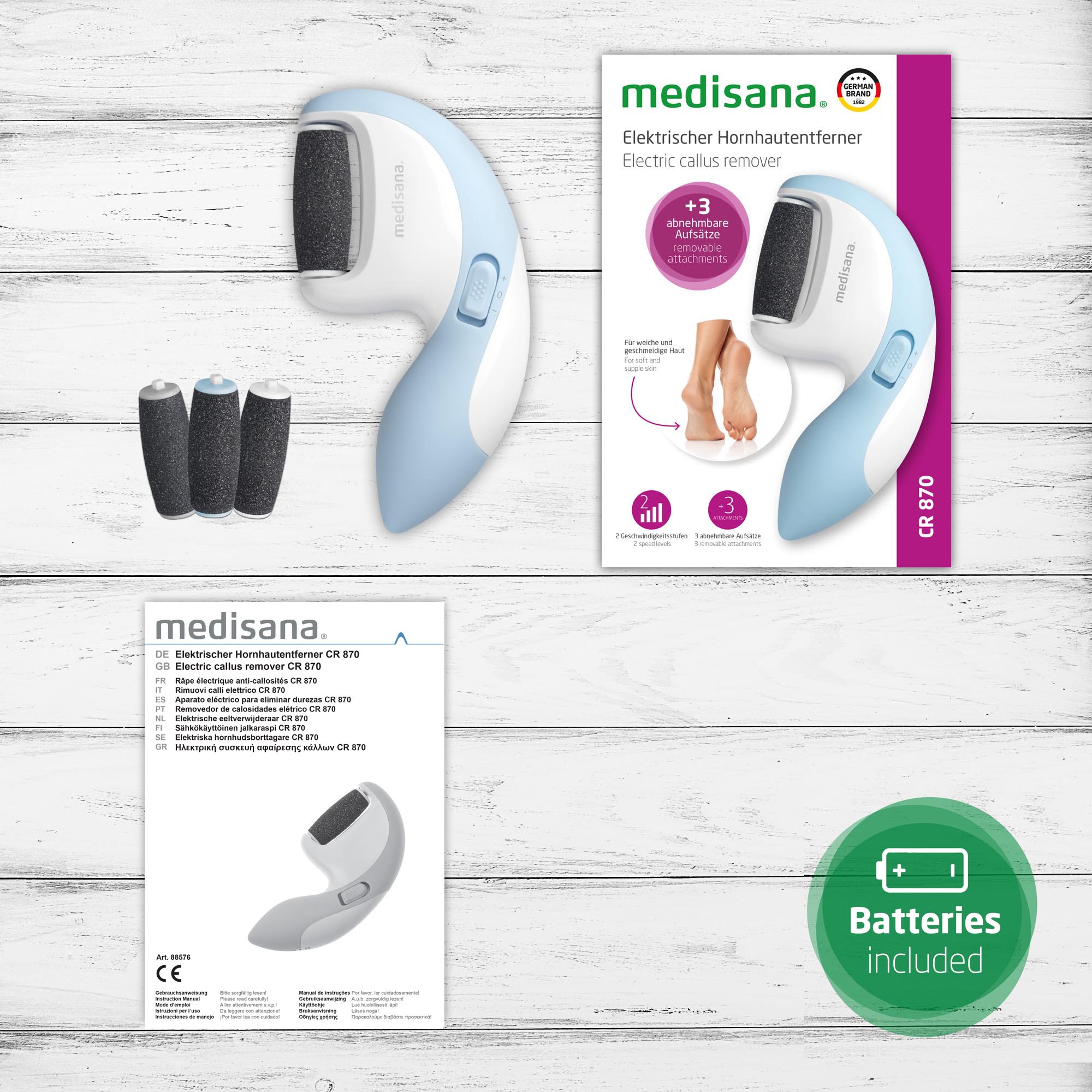CR 870 | Electric Callus Remover