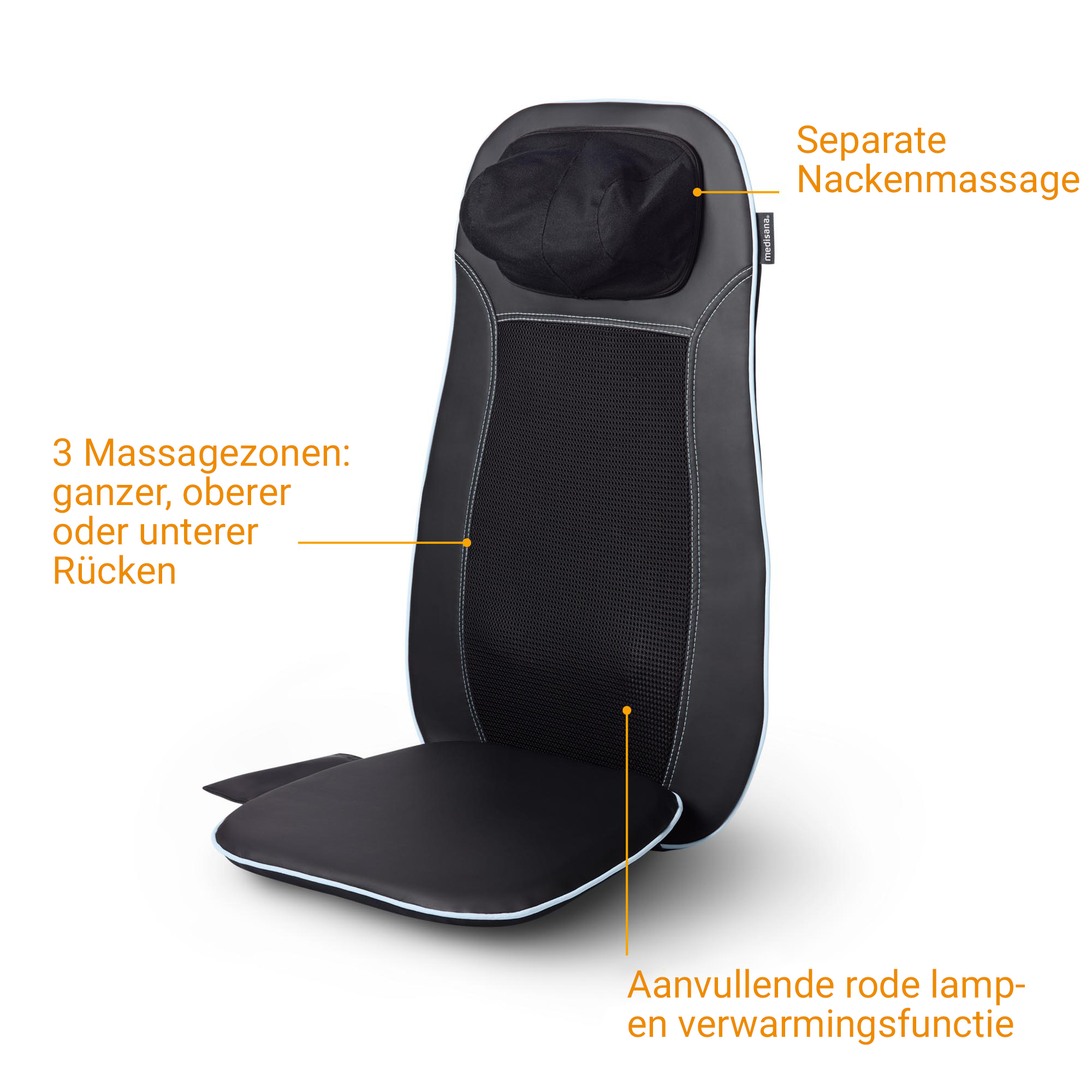 MCN | Shiatsu-Massagesitzauflage